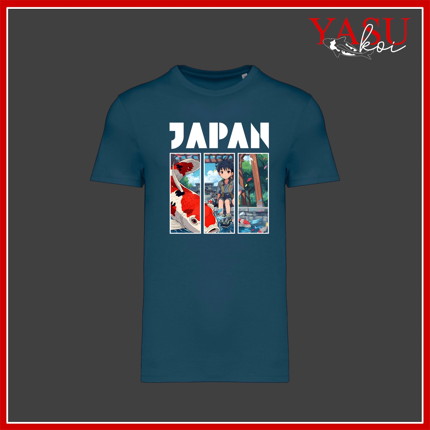 ‘Japan’ kids Organic Cotton T-Shirt
