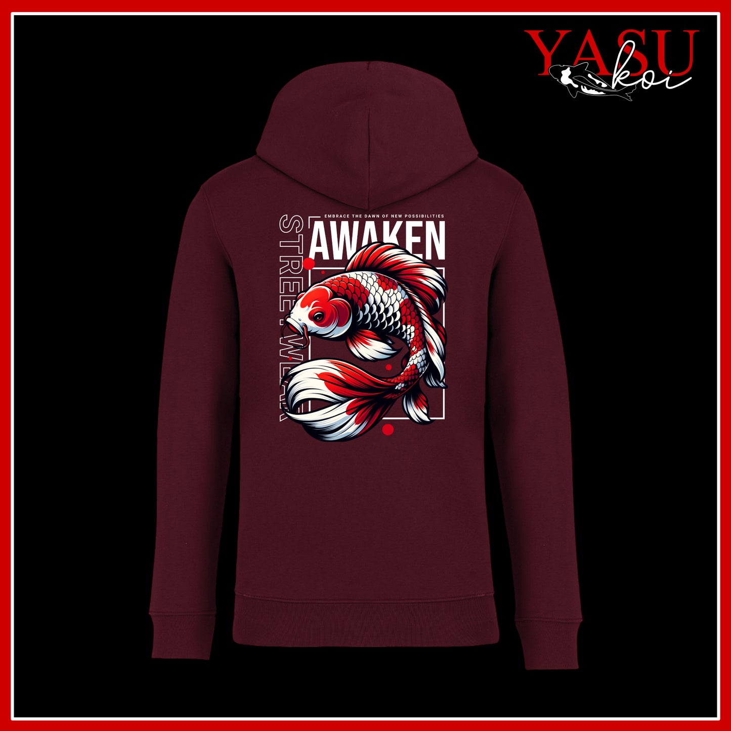 "The Back Page" Awaken Organic Hoodie