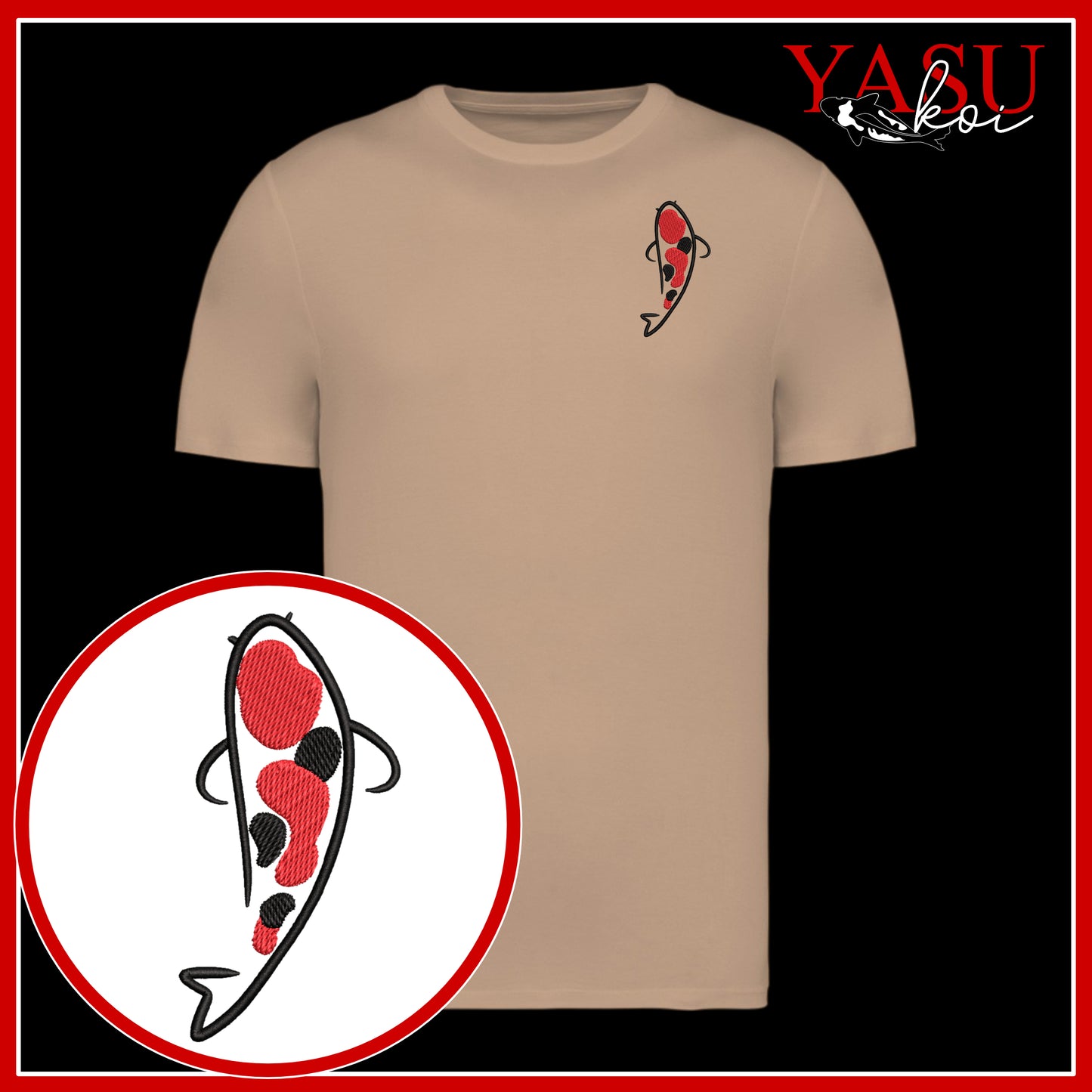 The Sanke Embroidered Spell Organic T-Shirt
