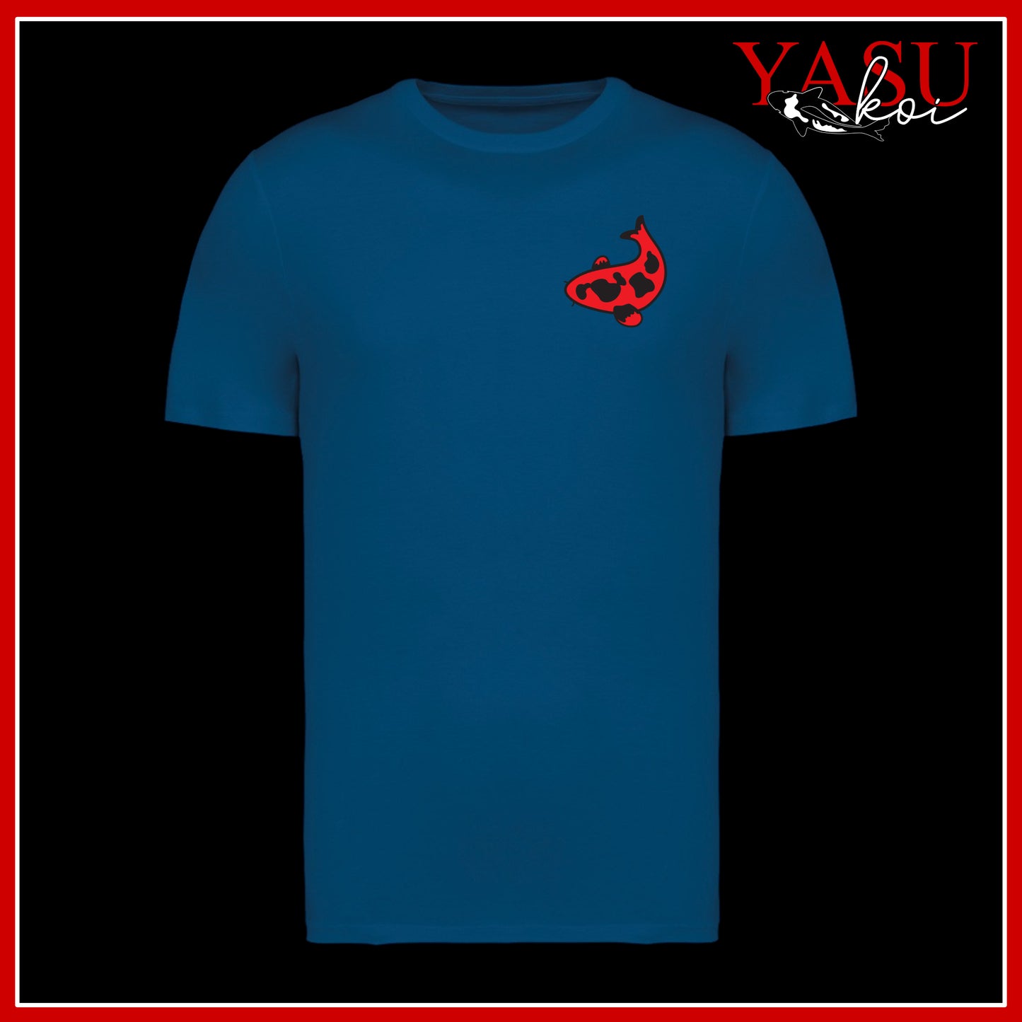 "The Kawaii" Hi-Utsuri Printed Organic Cotton T-Shirt