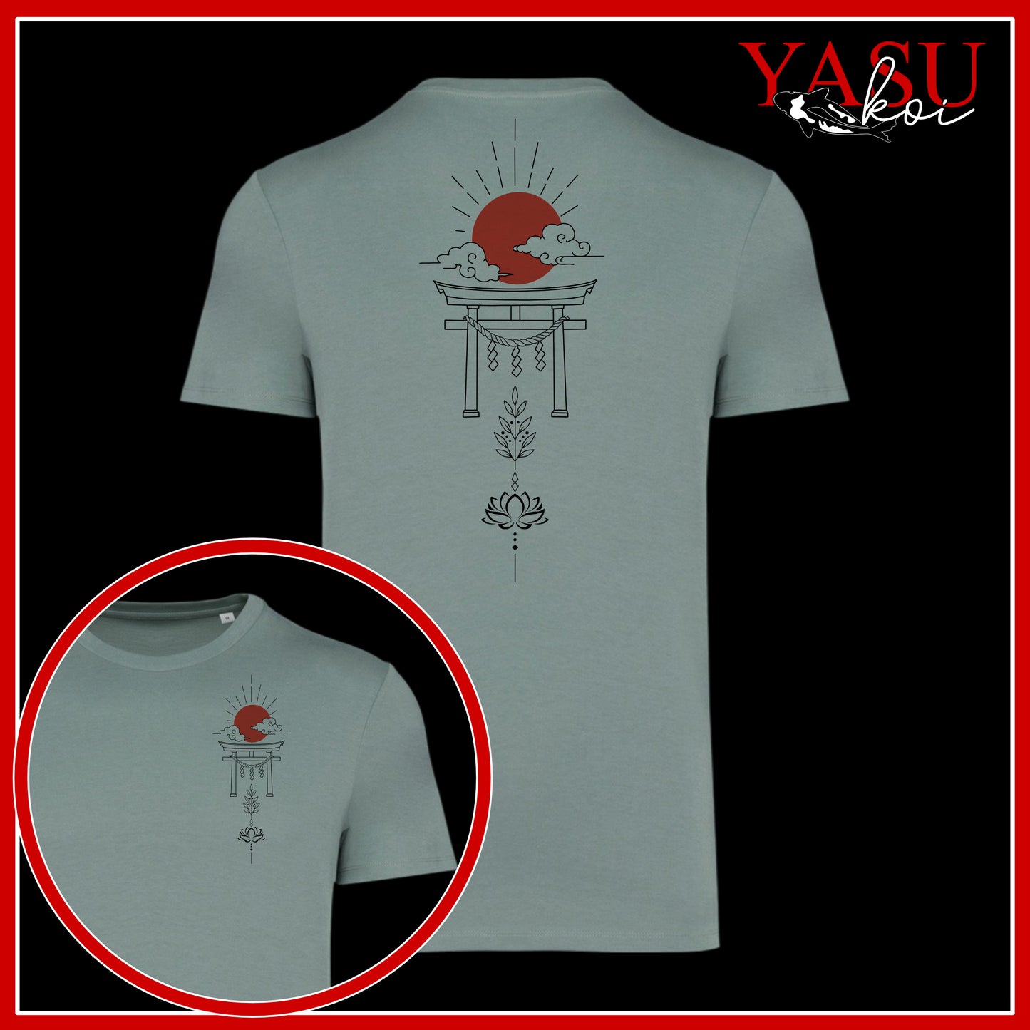 Hinode (Sunrise) Organic Cotton T-Shirt