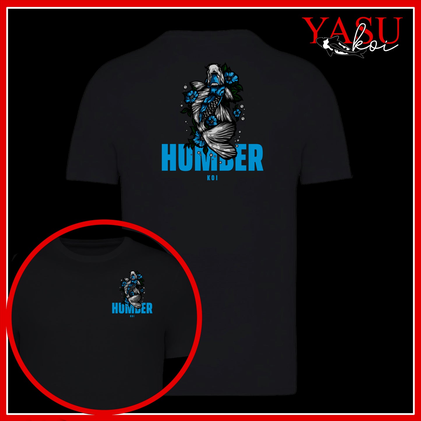 Black Humber Koi Official T-Shirt