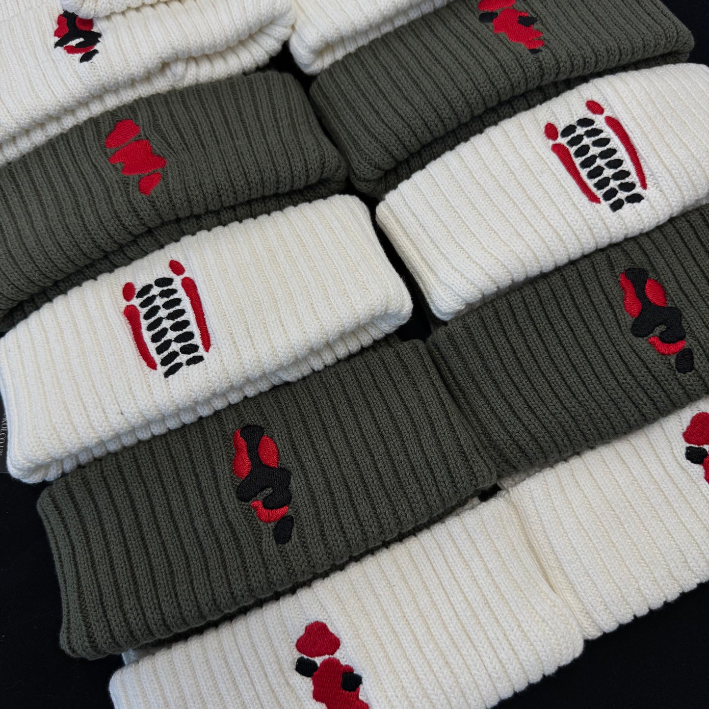 A Splash Of Warmth On A Beanie
