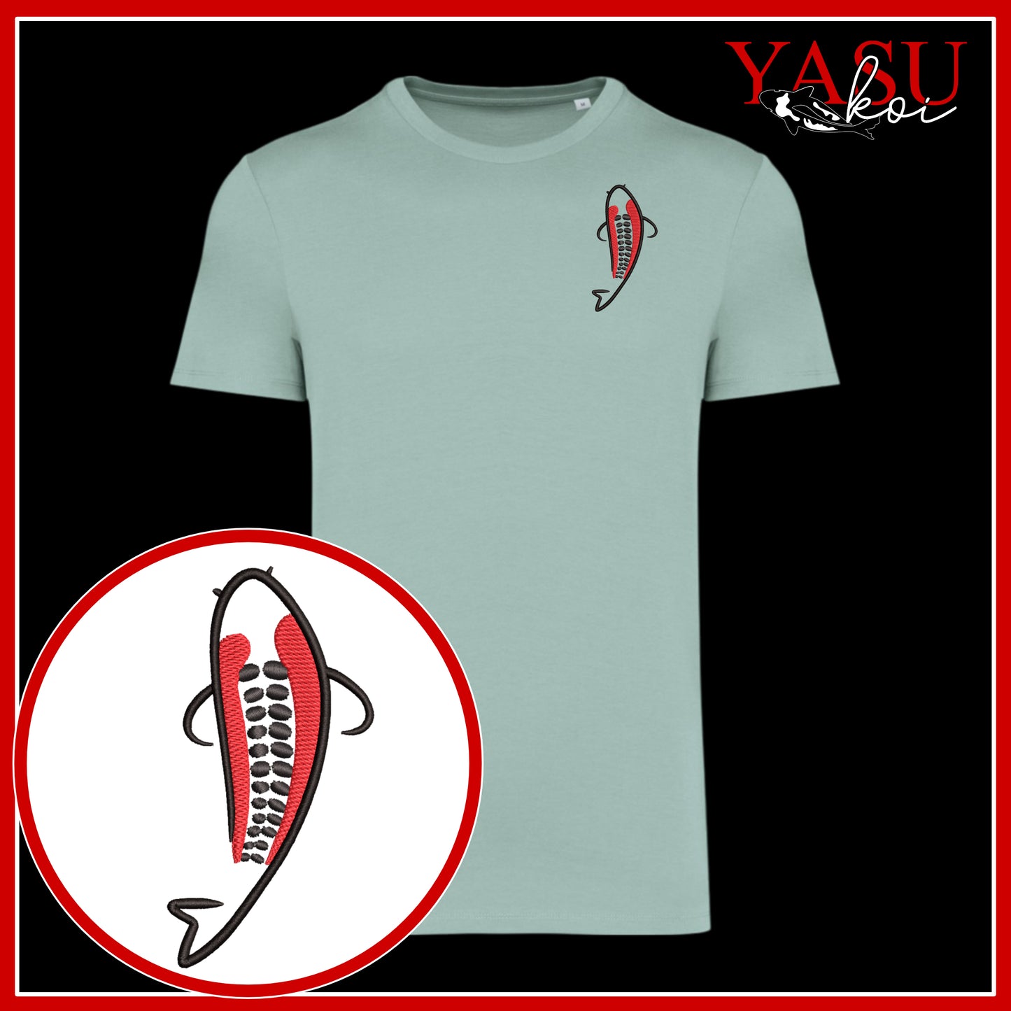 The Shusui Embroidered Spell Organic T-Shirt