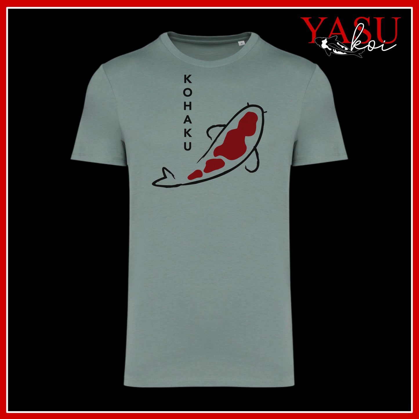 "Spell It" Kohaku Koi Organic Cotton T-shirt