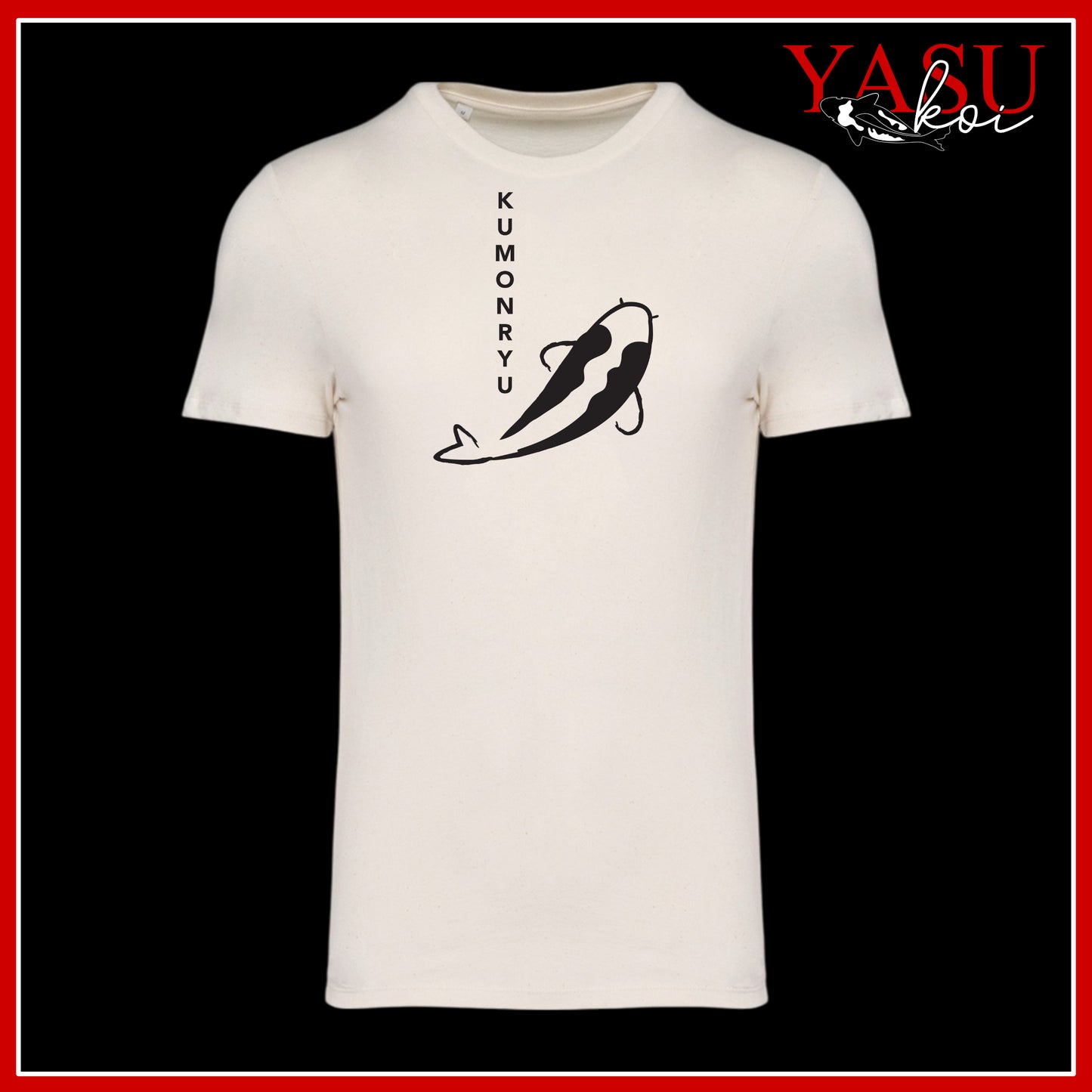 "Spell It" Kumonryu Koi Organic Cotton T-shirt