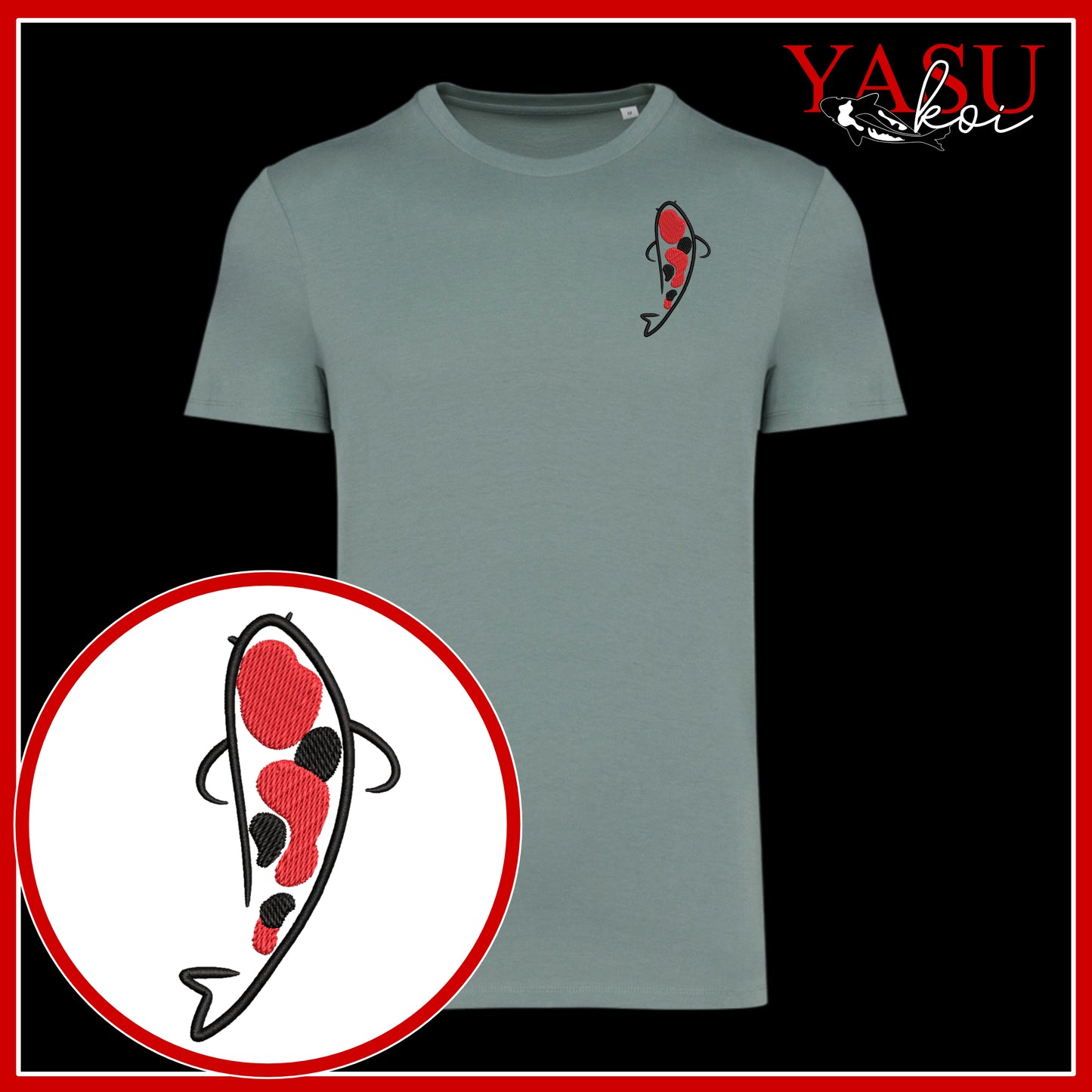 The Sanke Embroidered Spell Organic T-Shirt