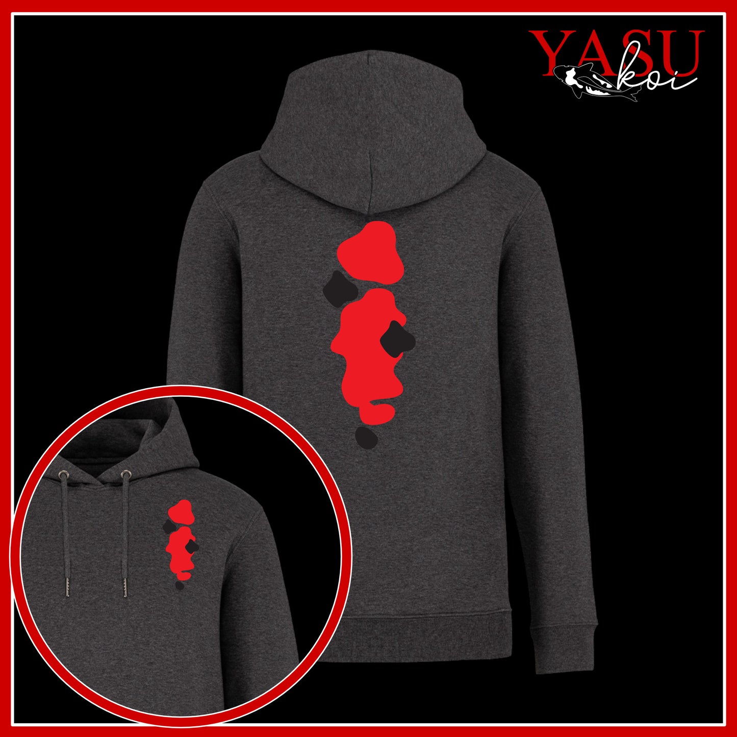 A "Splash" of Sanke Luxury Organic Hoodie