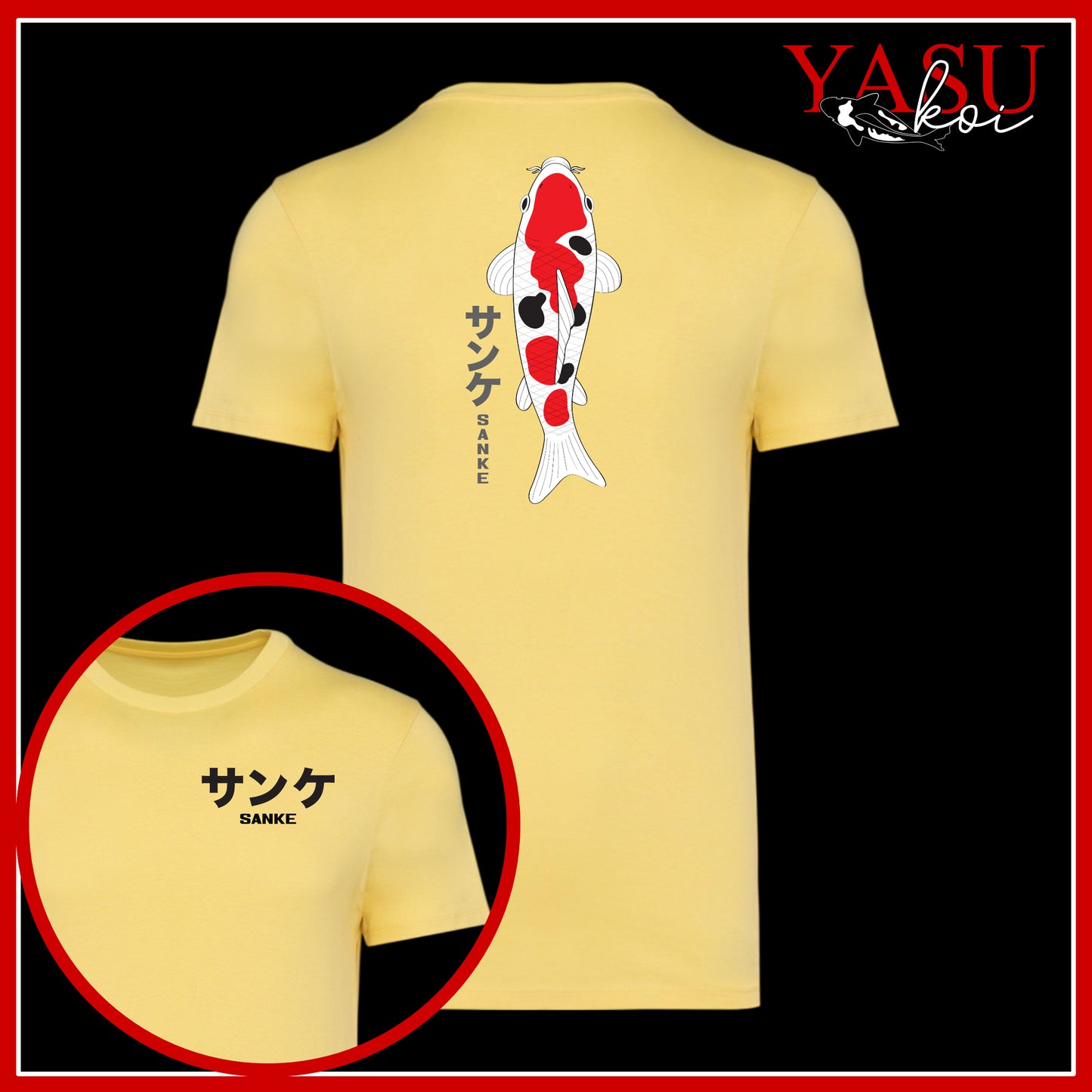 "True Identity" Sanke Organic Cotton T-Shirt