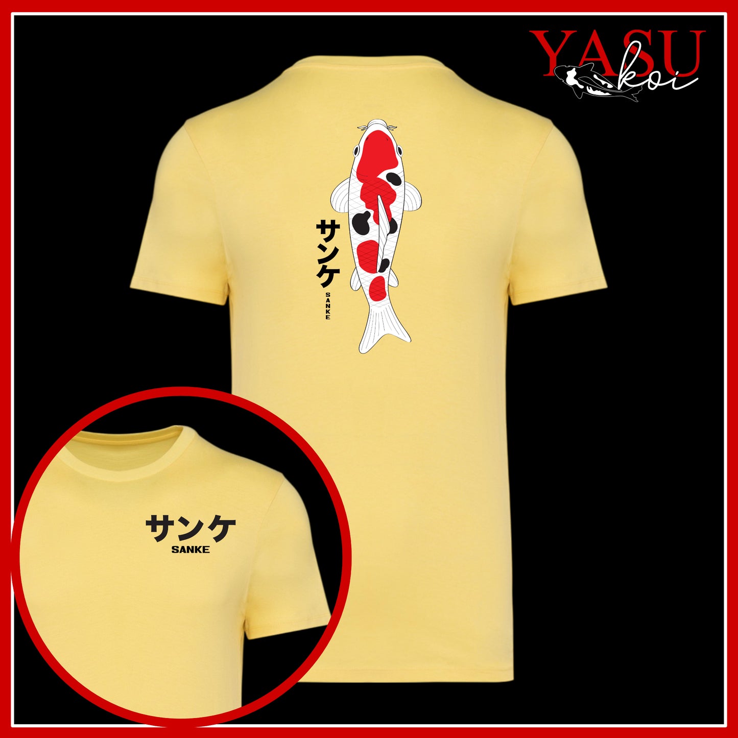 "True Identity" Sanke Organic Cotton T-Shirt