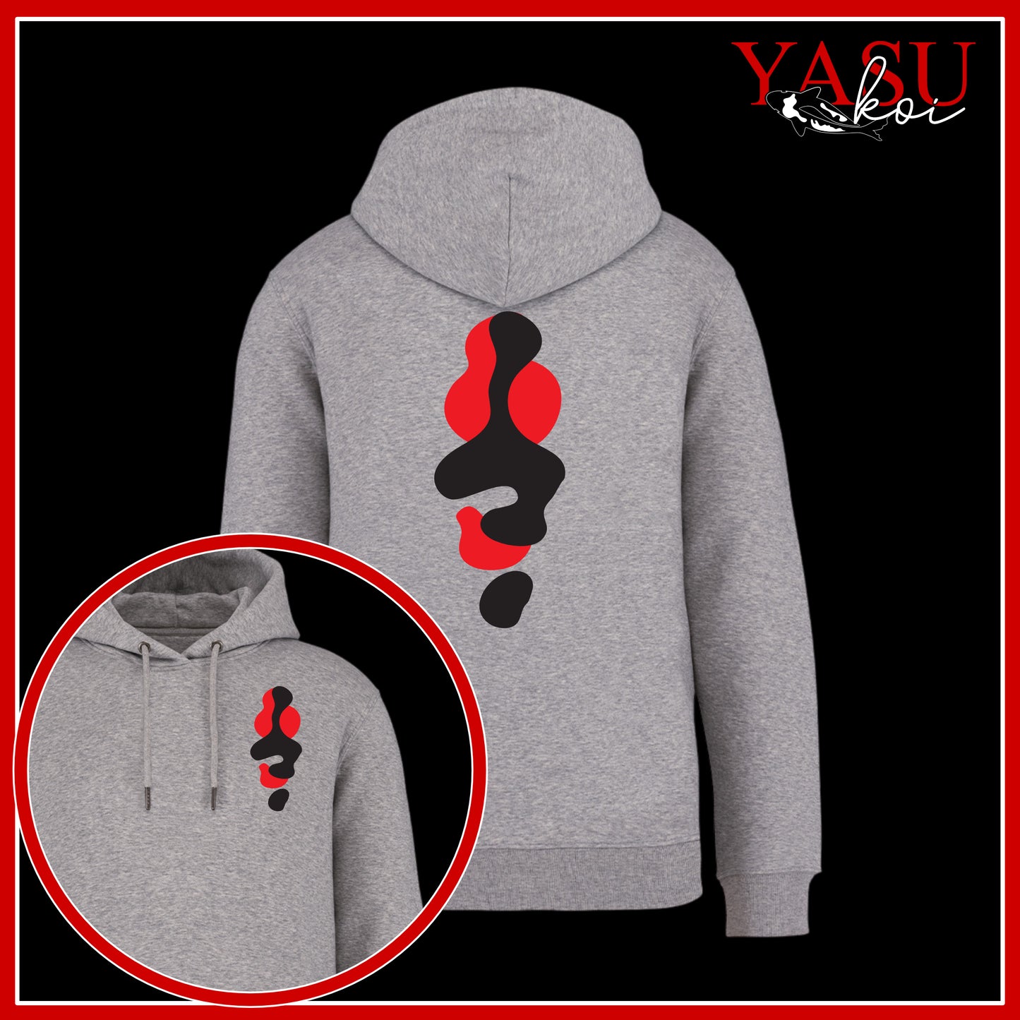 A "Splash" of Showa Luxury Organic Hoodie