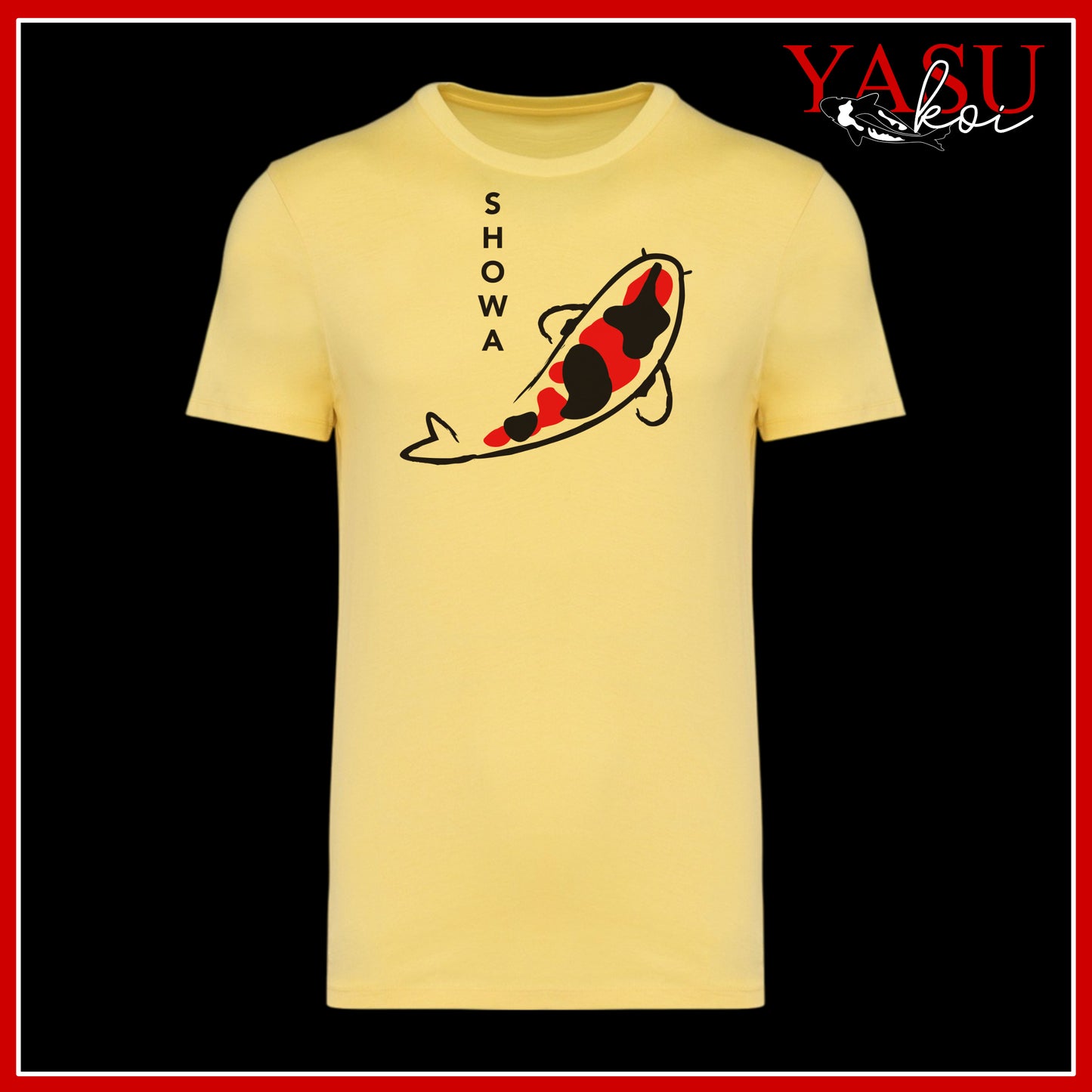 "Spell It" Showa Koi Organic Cotton T-shirt