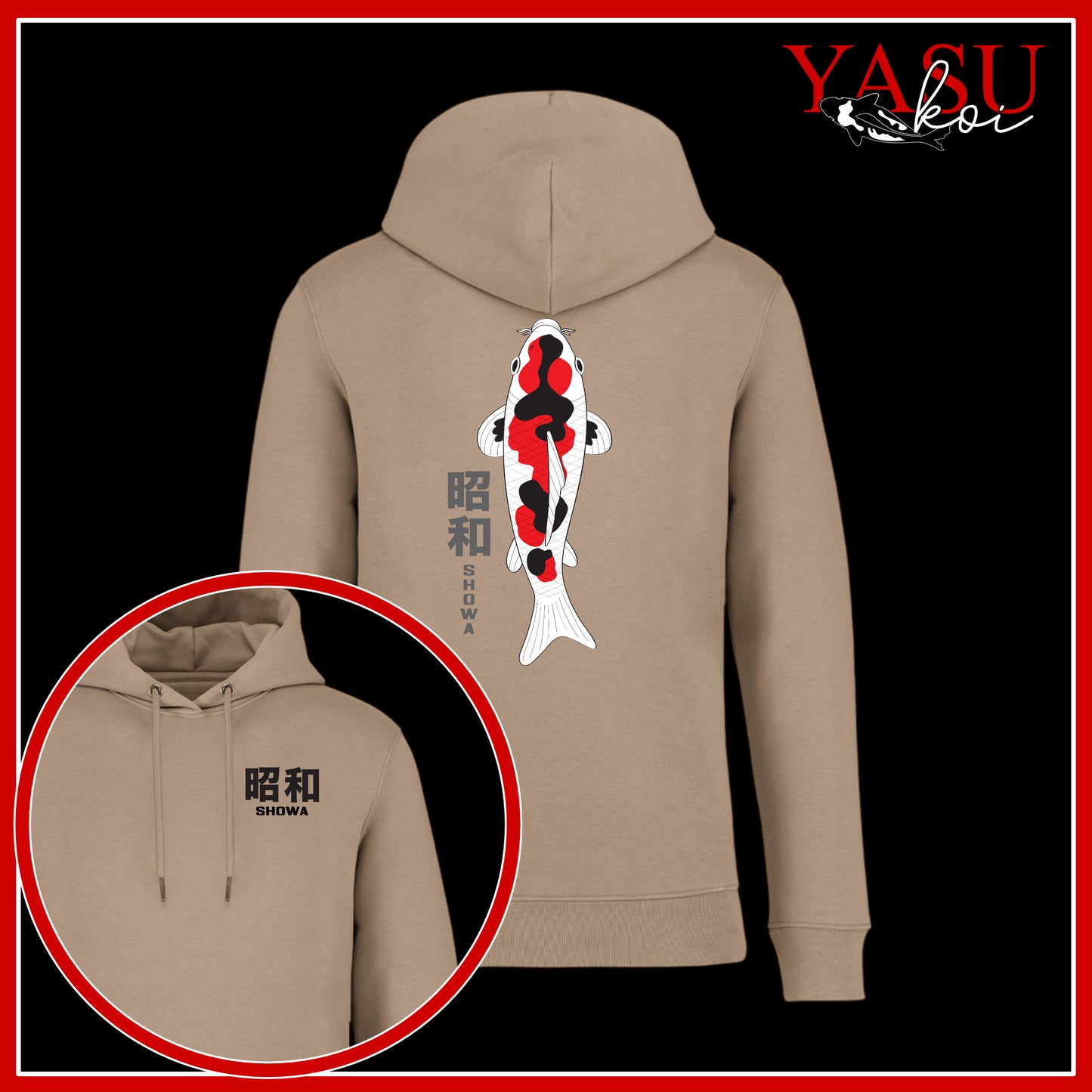 "True Identity" Showa Organic Hoodie