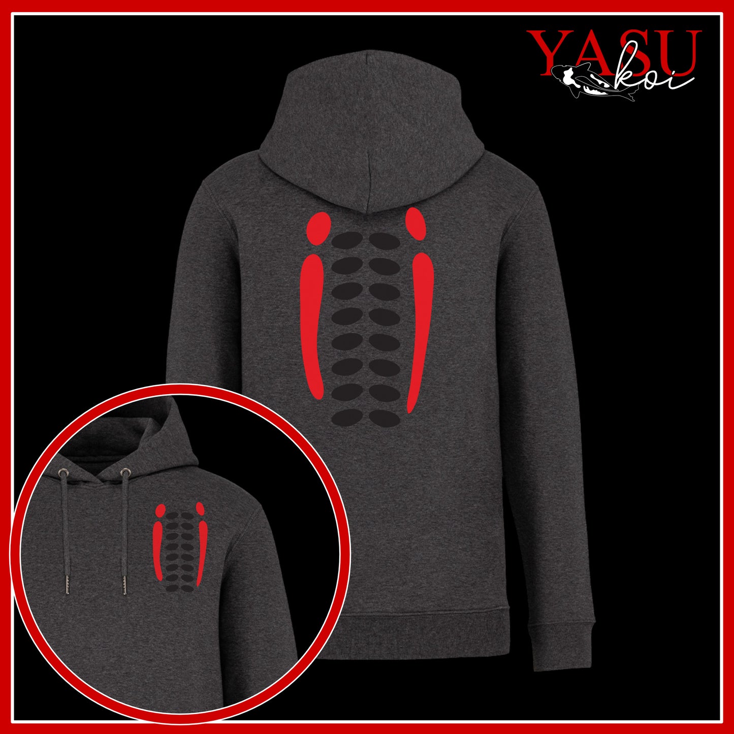 A "Splash" of Shusui Luxury Organic Hoodie