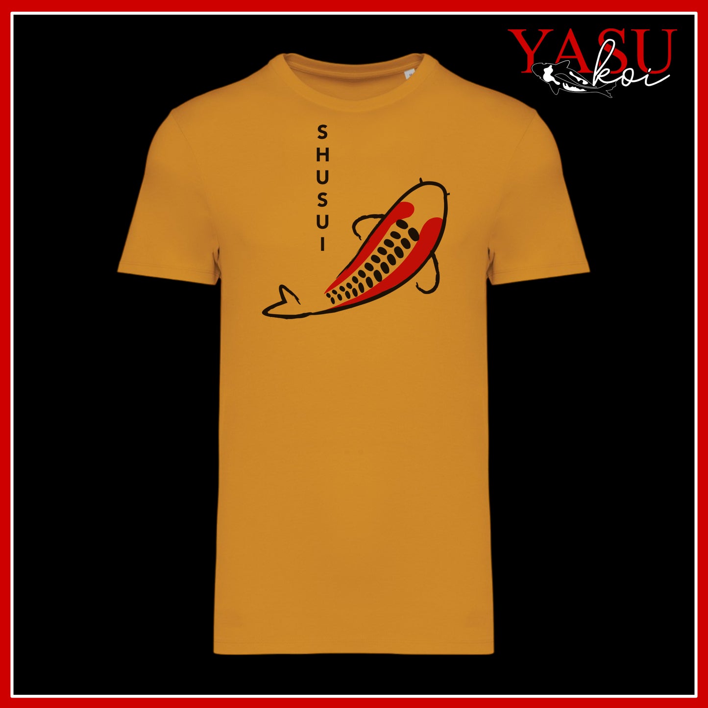 "Spell It" Shusui Koi Organic Cotton T-shirt