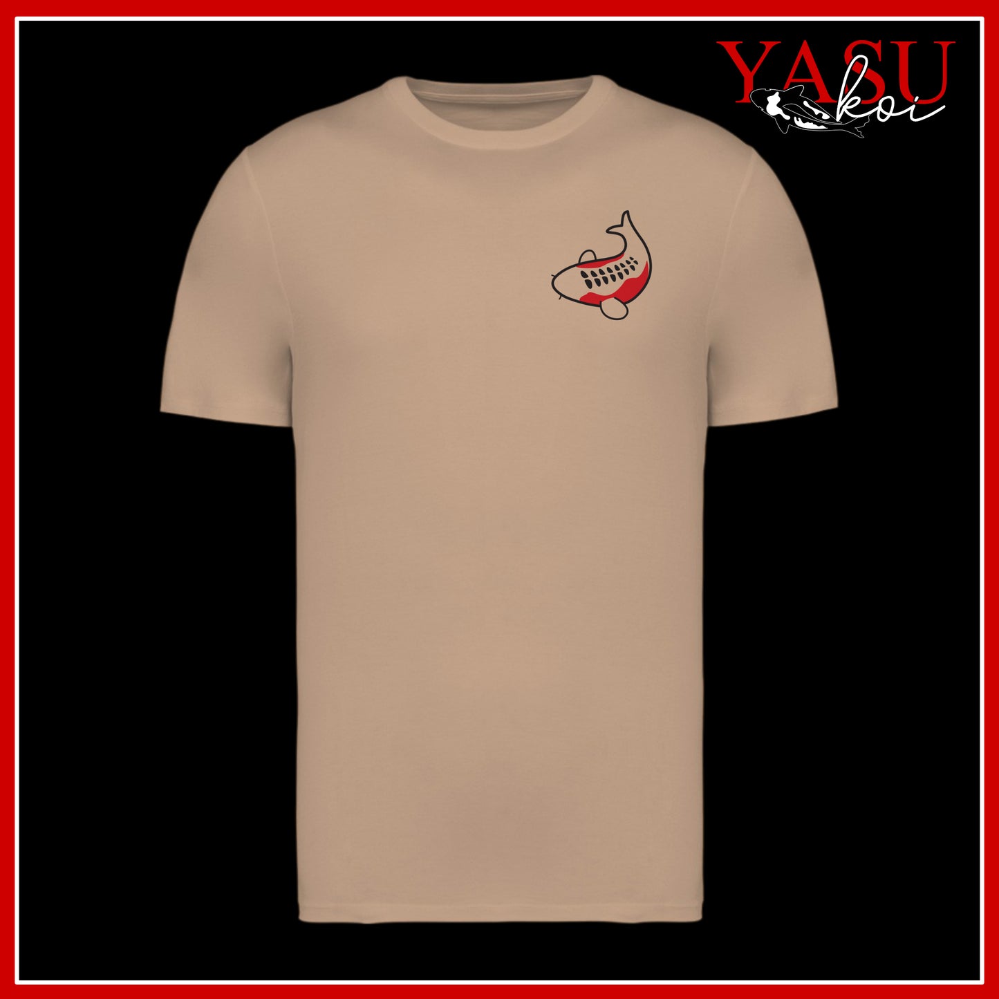 "The Kawaii" Shusui Printed Organic Cotton T-Shirt