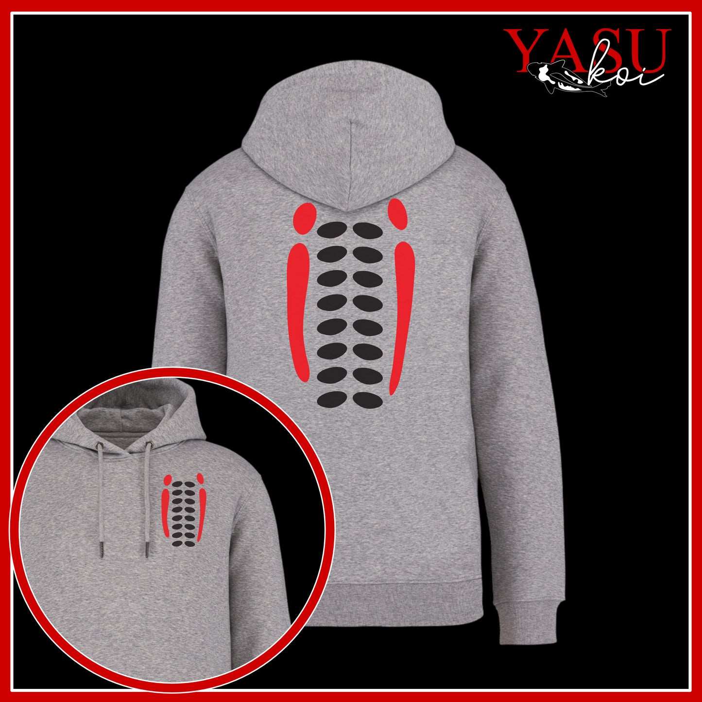 A "Splash" of Shusui Luxury Organic Hoodie