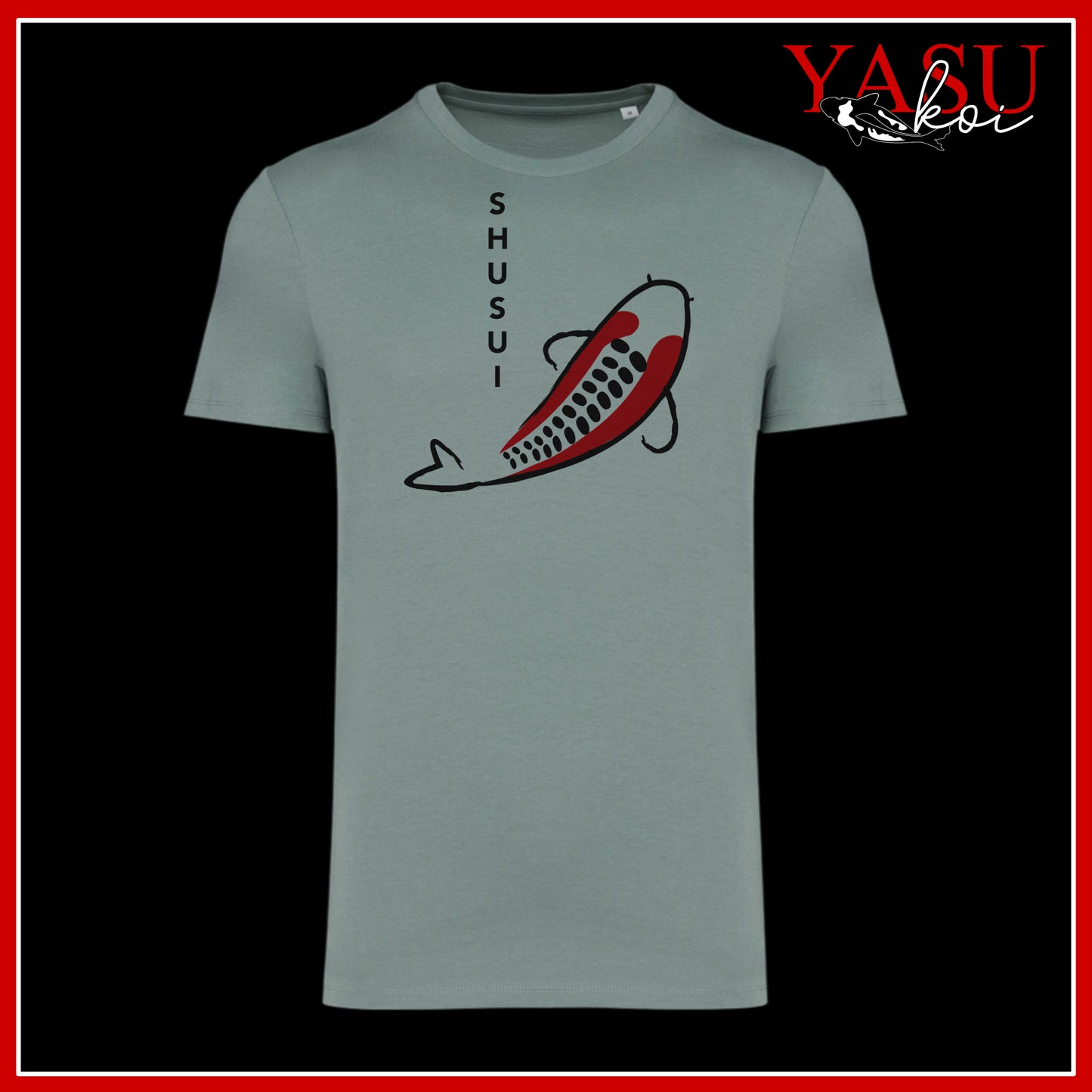 "Spell It" Shusui Koi Organic Cotton T-shirt