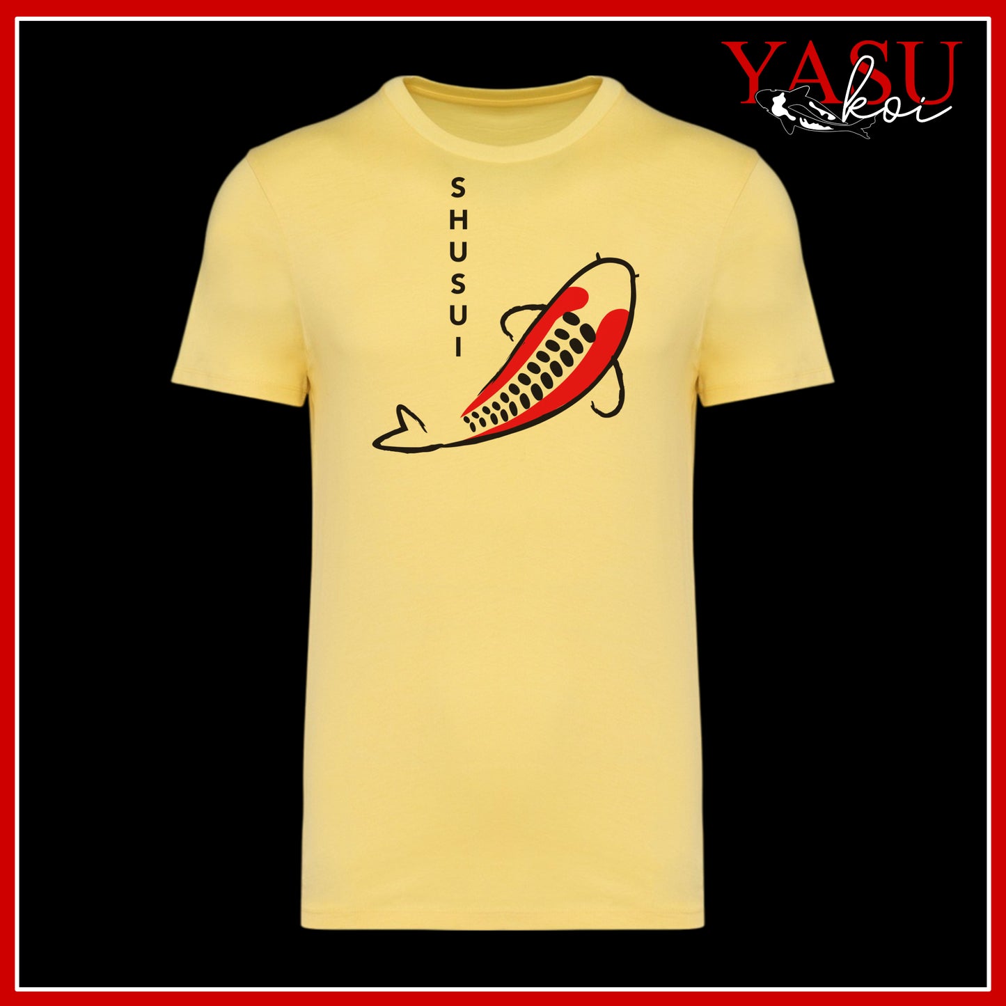 "Spell It" Shusui Koi Organic Cotton T-shirt