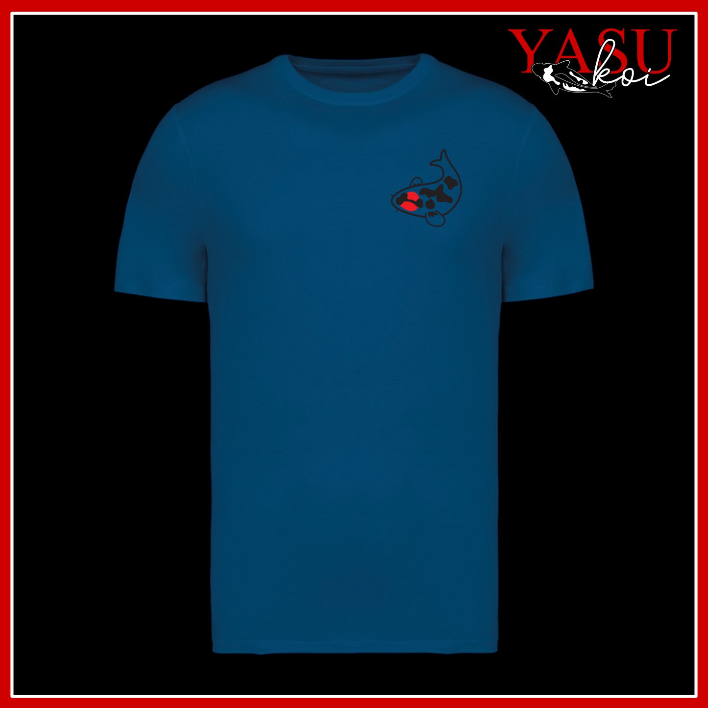"The Kawaii" Tancho Showa Printed Organic Cotton T-Shirt