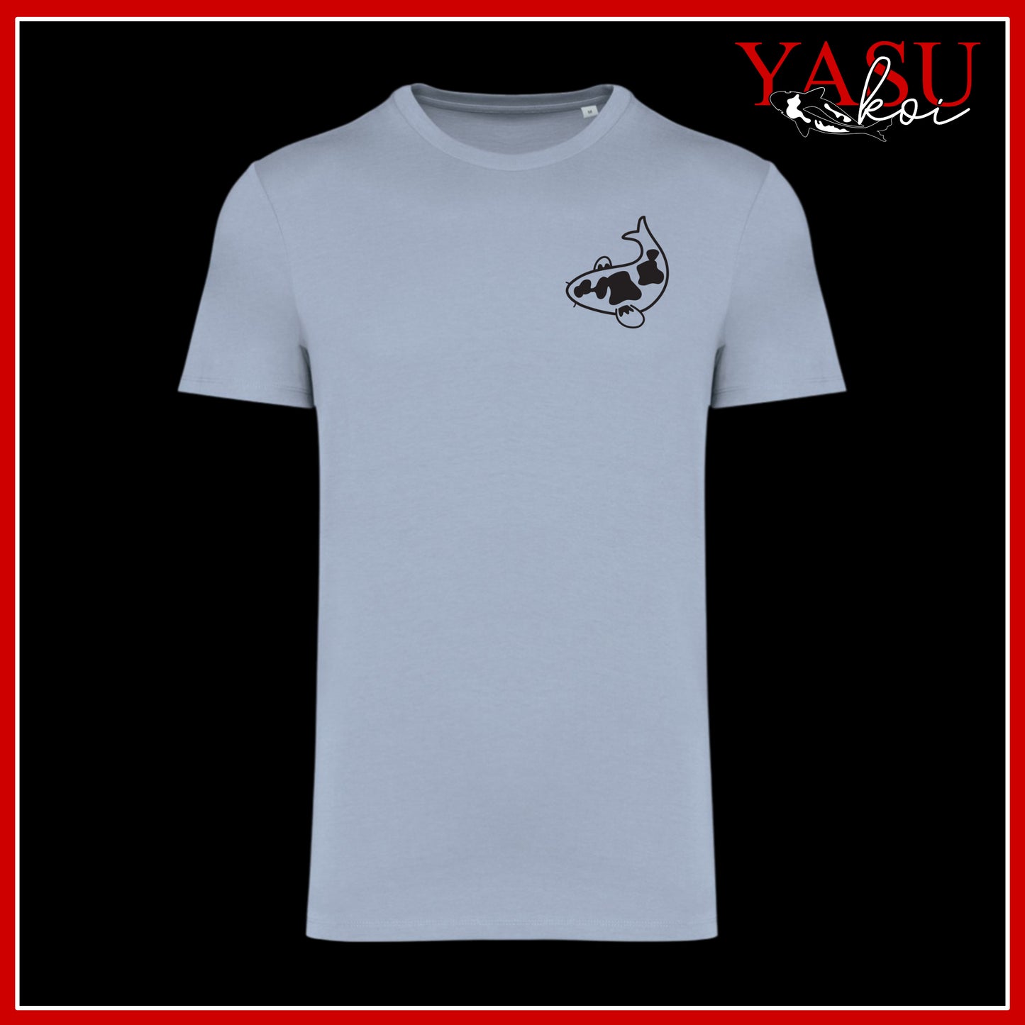 "The Kawaii" Shiro Utsuri Printed Organic Cotton T-Shirt