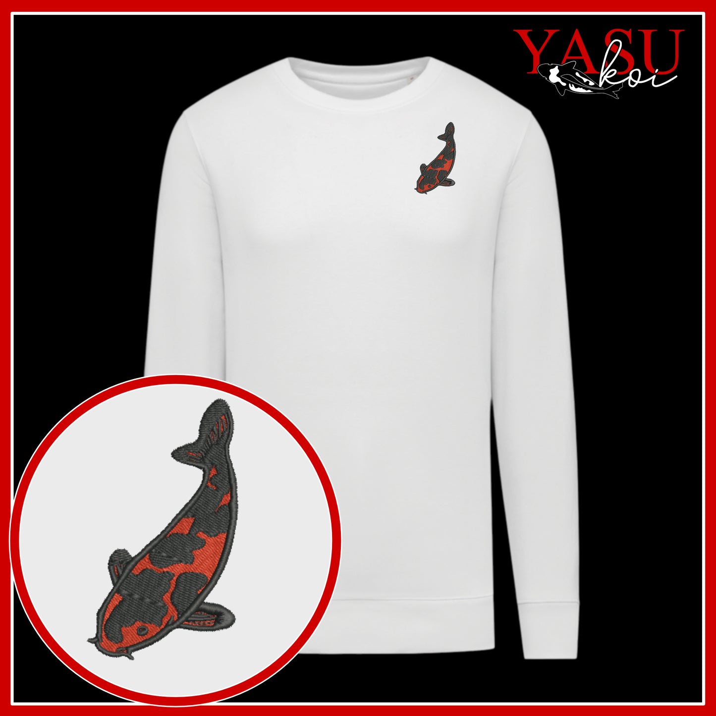 The Koroko Hi Utsuri Organic Sweater
