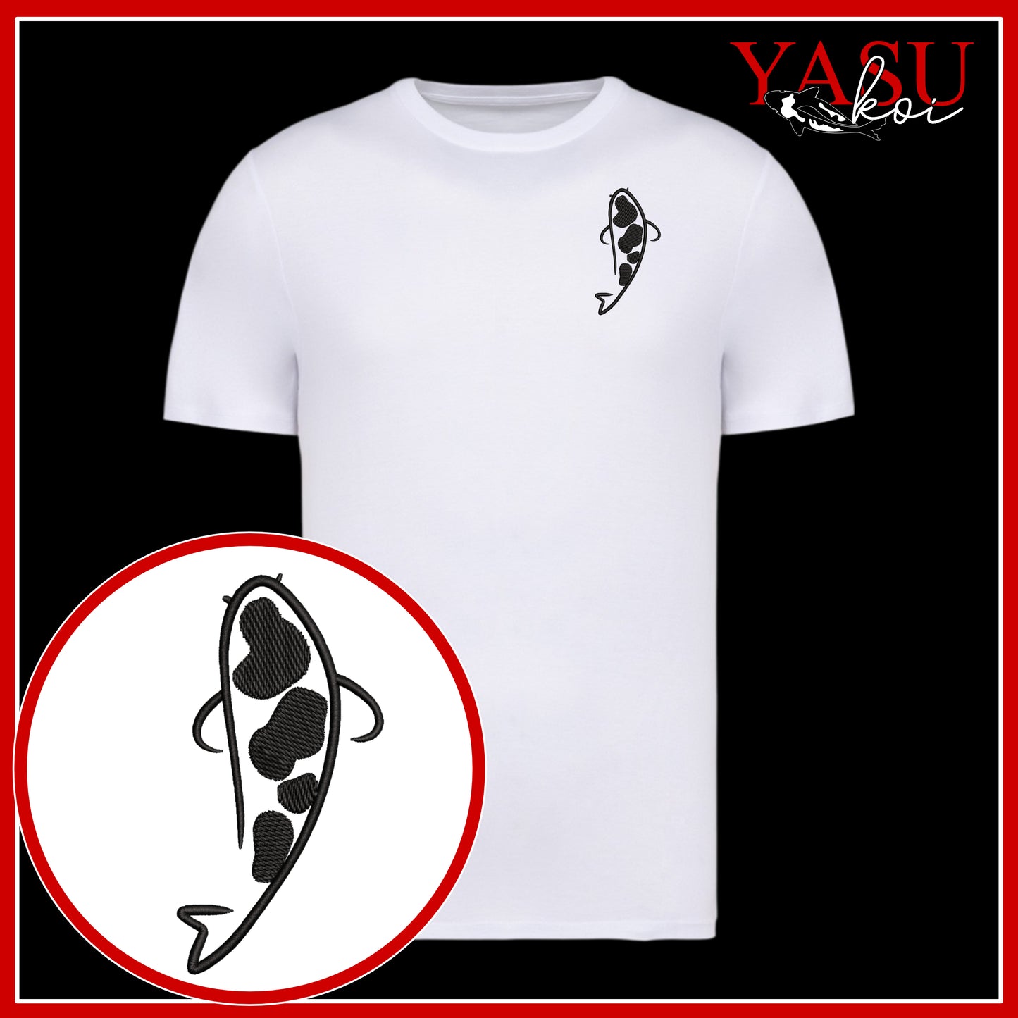 The Utsuri Embroidered Spell Organic T-Shirt
