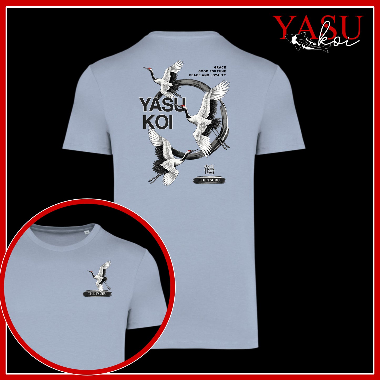 Tsuru Organic Cotton T-Shirt