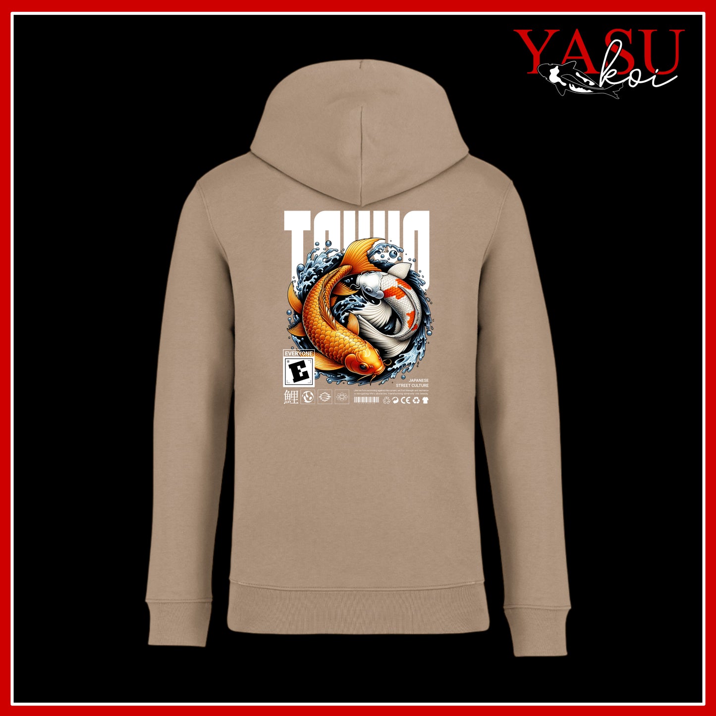 "The Back Page" Culture Organic Hoodie
