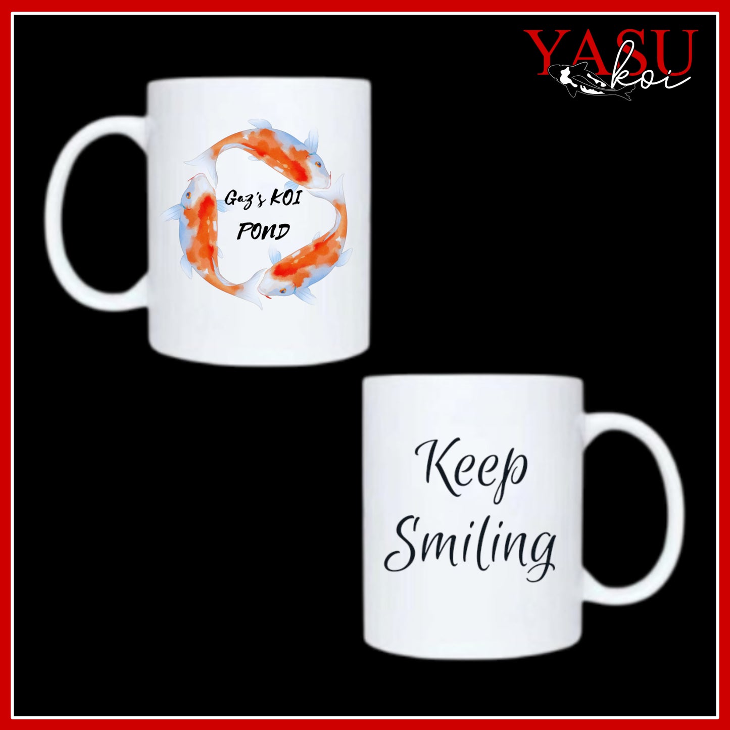 Keep Smiling With Gaz 11oz Mug