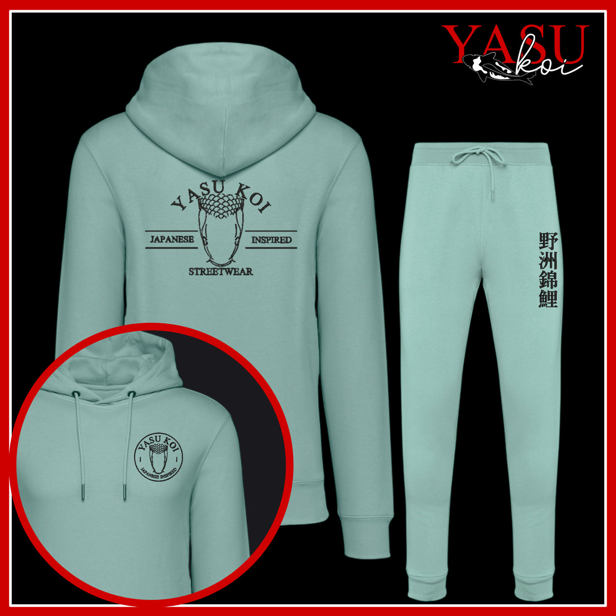 Yasu Nishikigoi Full Organic Tracksuit