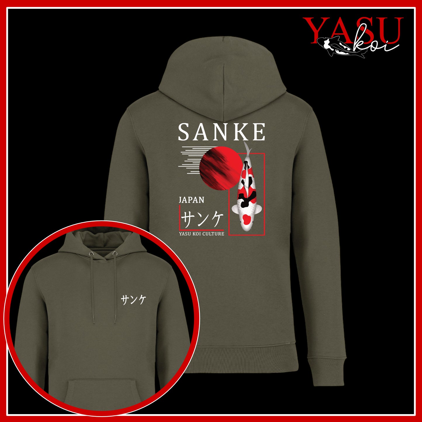 Sanke Honour The Legends Organic Hoodie