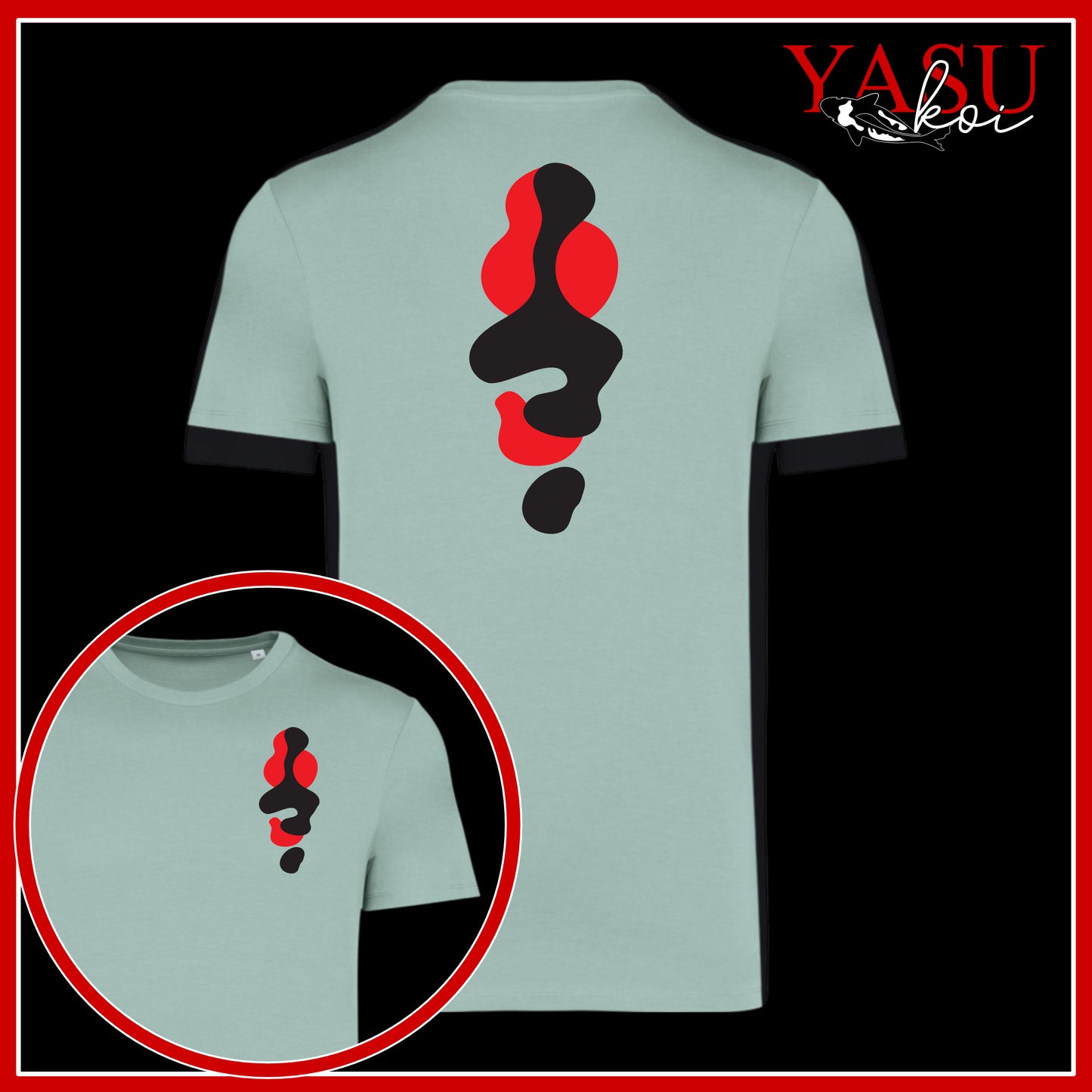 A "Splash" of a Showa Printed Organic T-Shirt