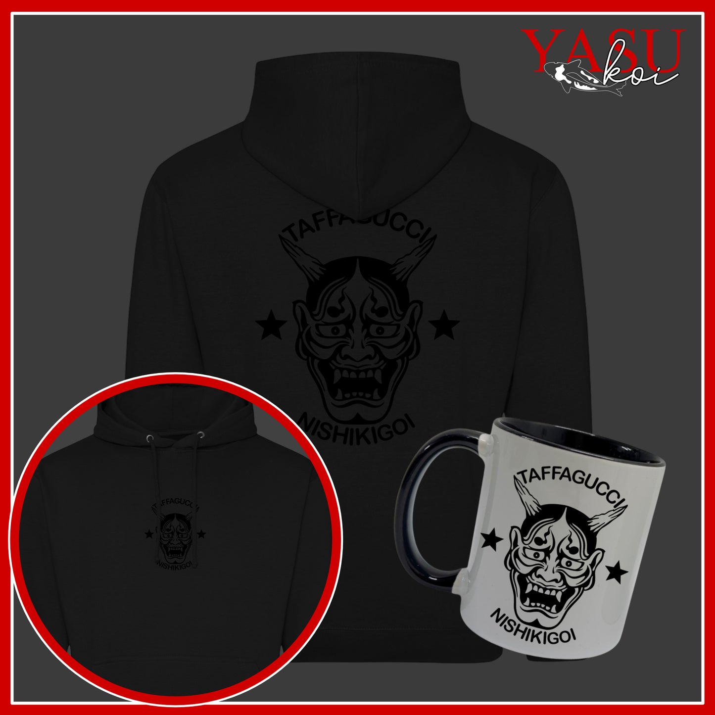 Taffagucci Nishikigoi Bundle - Lee Hadfield Official Black Hoodie