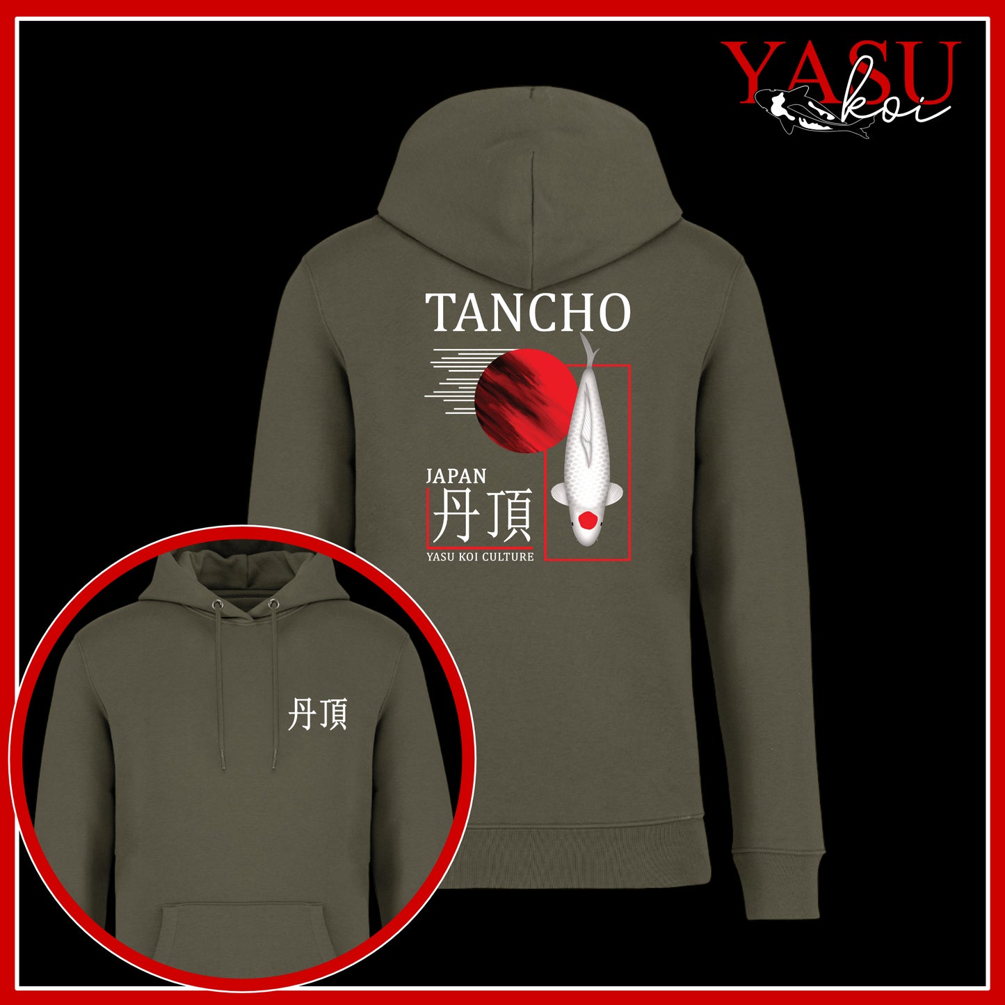 Tancho Honour The Legends Organic Hoodie
