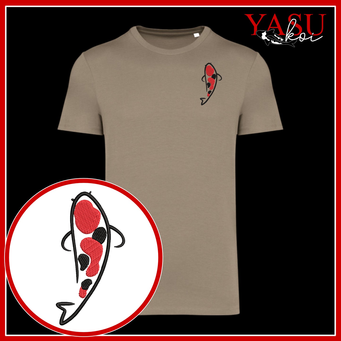 The Sanke Embroidered Spell Organic T-Shirt