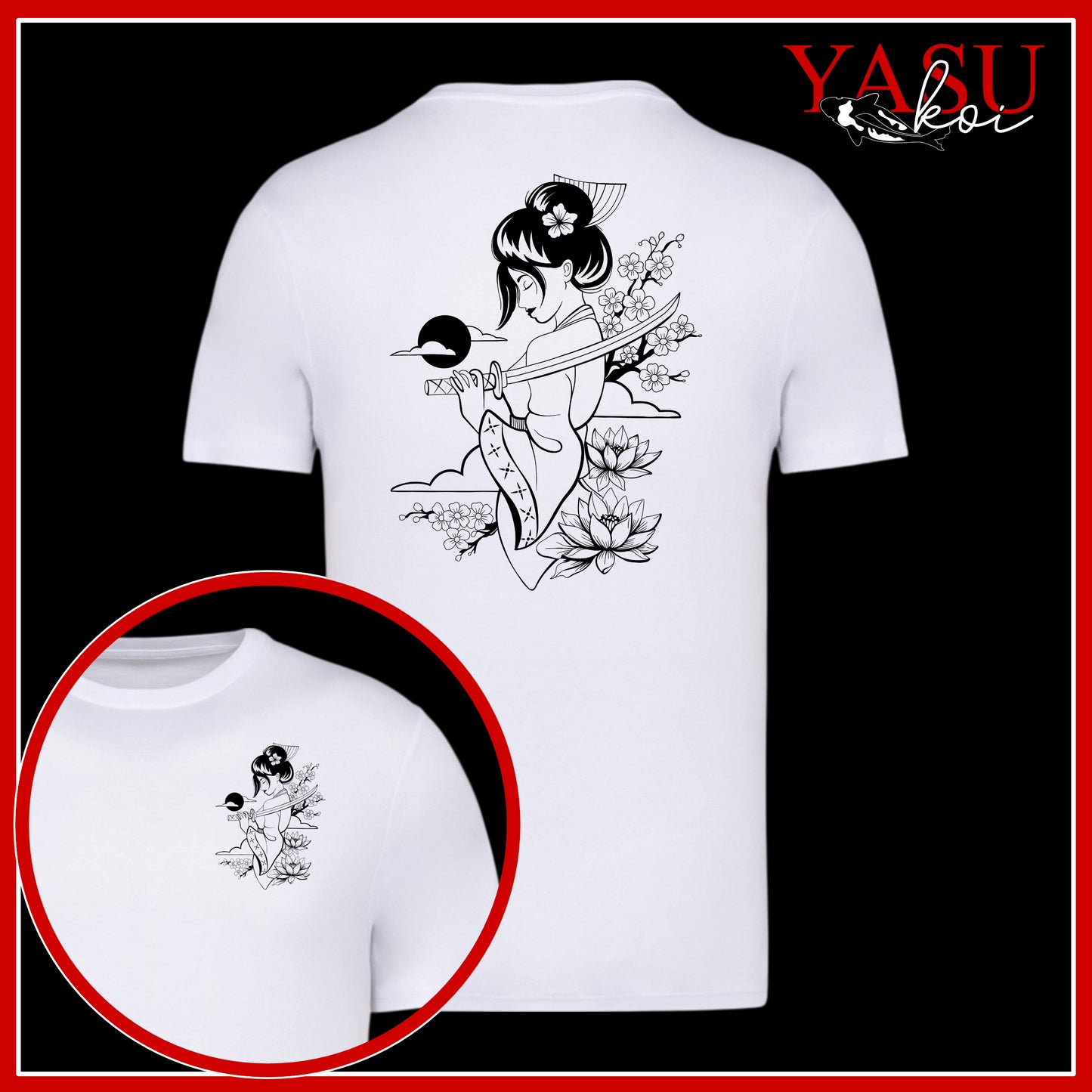 Onna-Bugeisha Organic Cotton T-Shirt