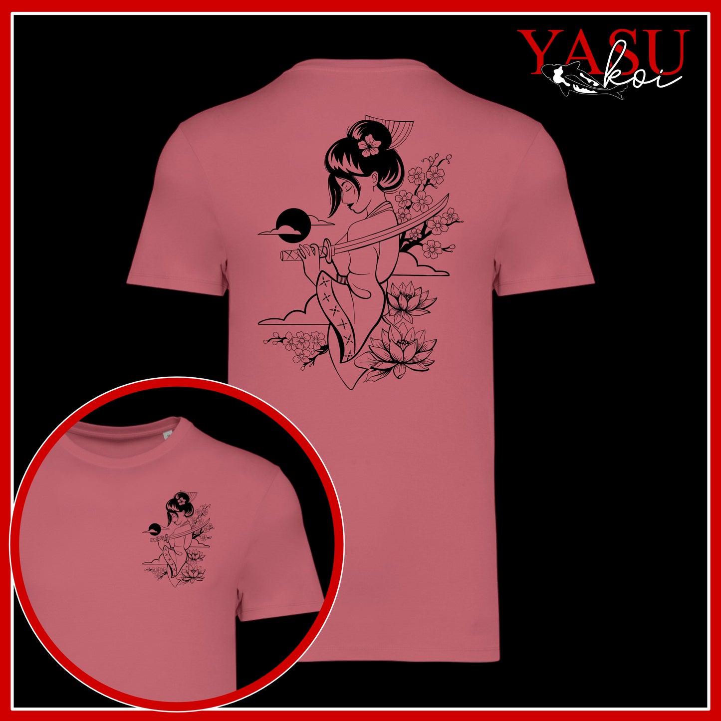Onna-Bugeisha Organic Cotton T-Shirt