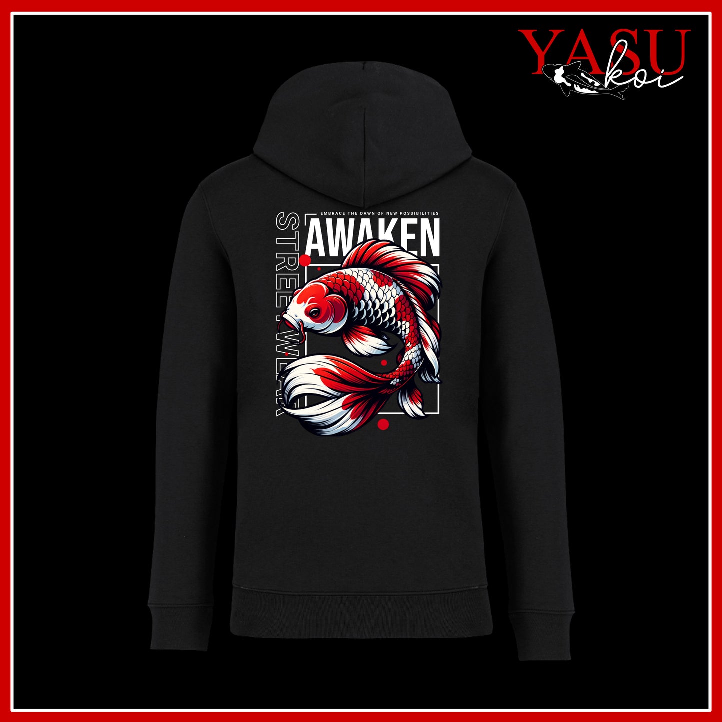 "The Back Page" Awaken Organic Hoodie