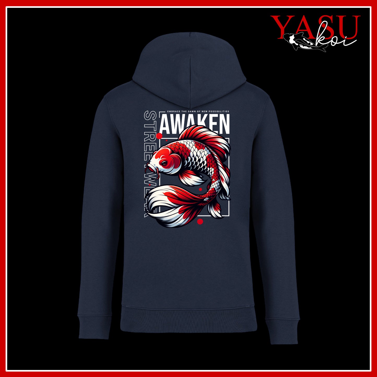 "The Back Page" Awaken Organic Hoodie