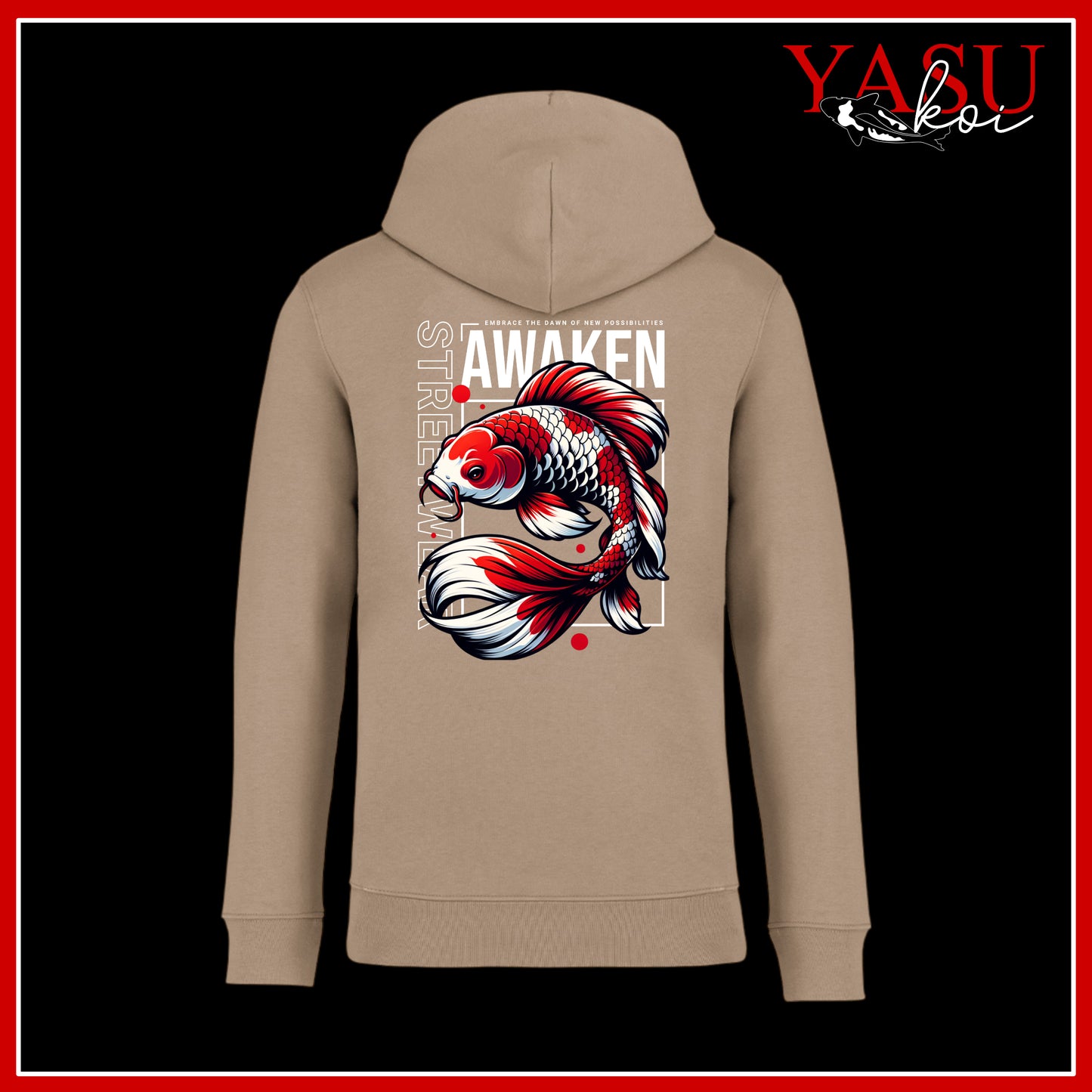 "The Back Page" Awaken Organic Hoodie
