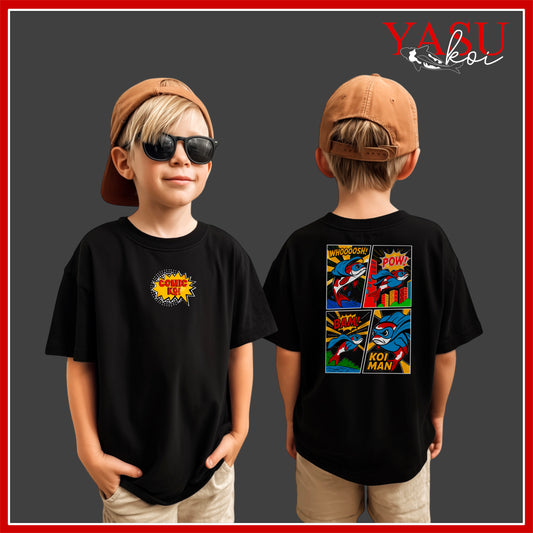 ‘Comic Koi’ Kids Organic Cotton T-Shirt