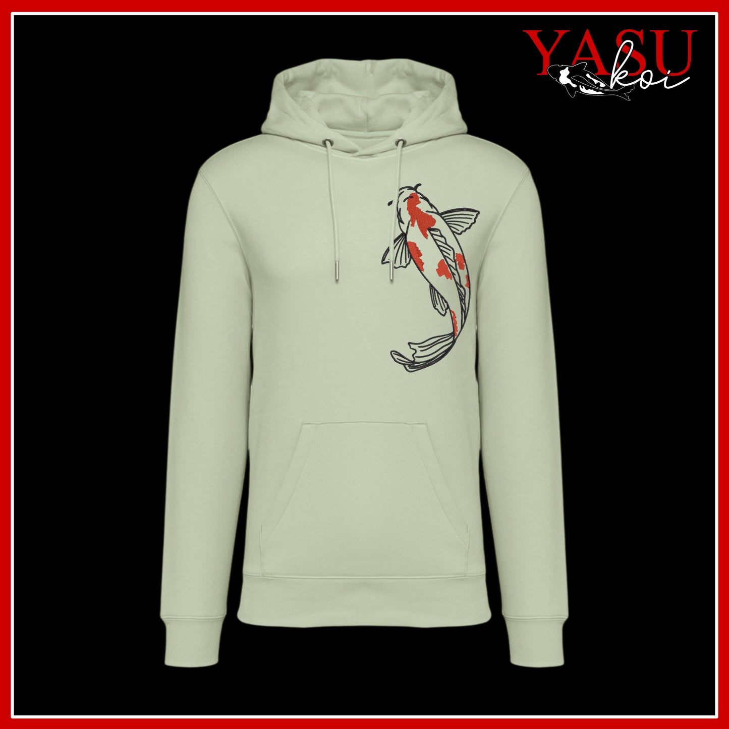 The Embroidered Outline Hoodie