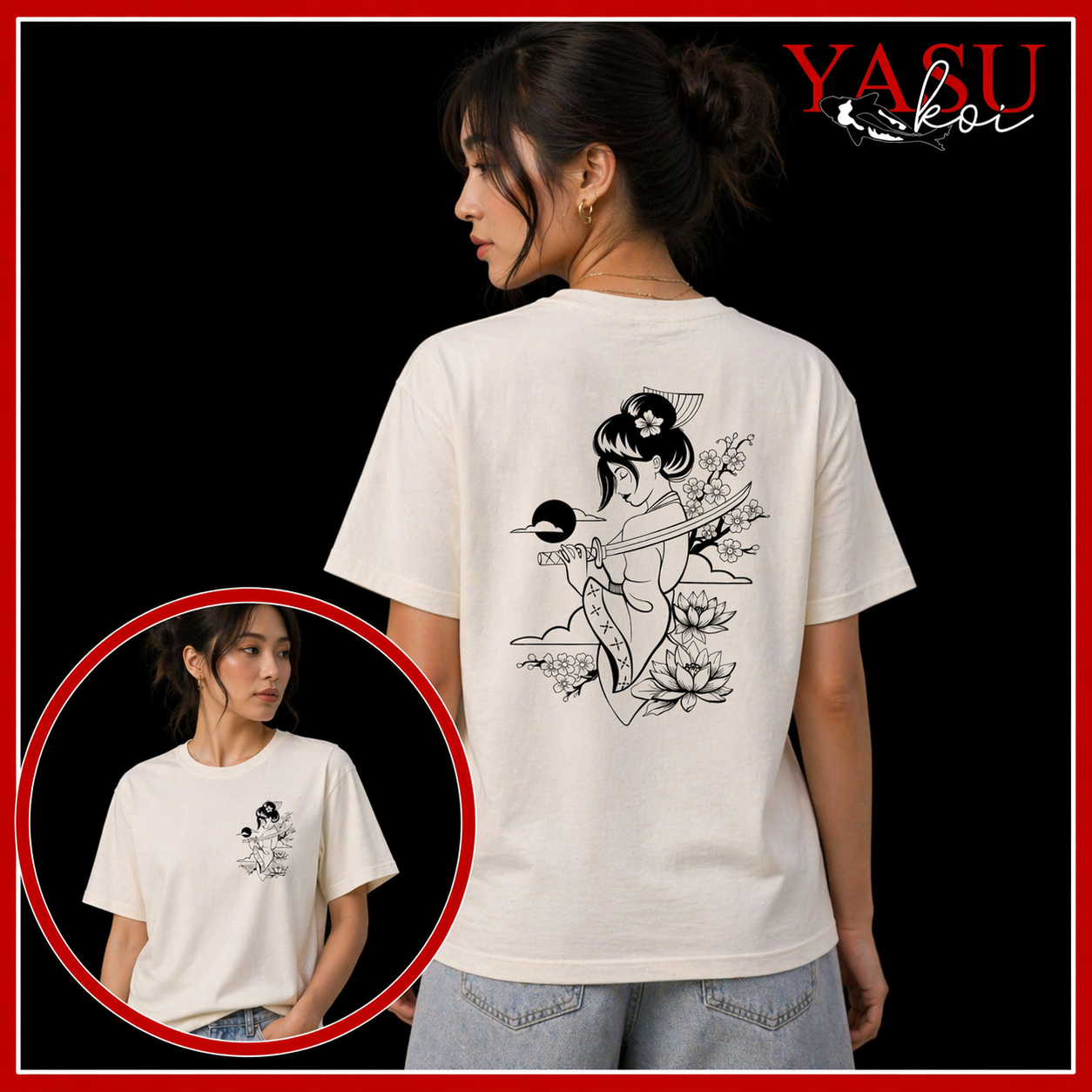 Onna-Bugeisha Organic Cotton T-Shirt