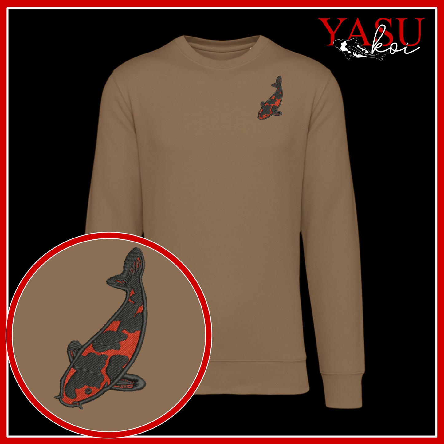 The Koroko Hi Utsuri Organic Sweater
