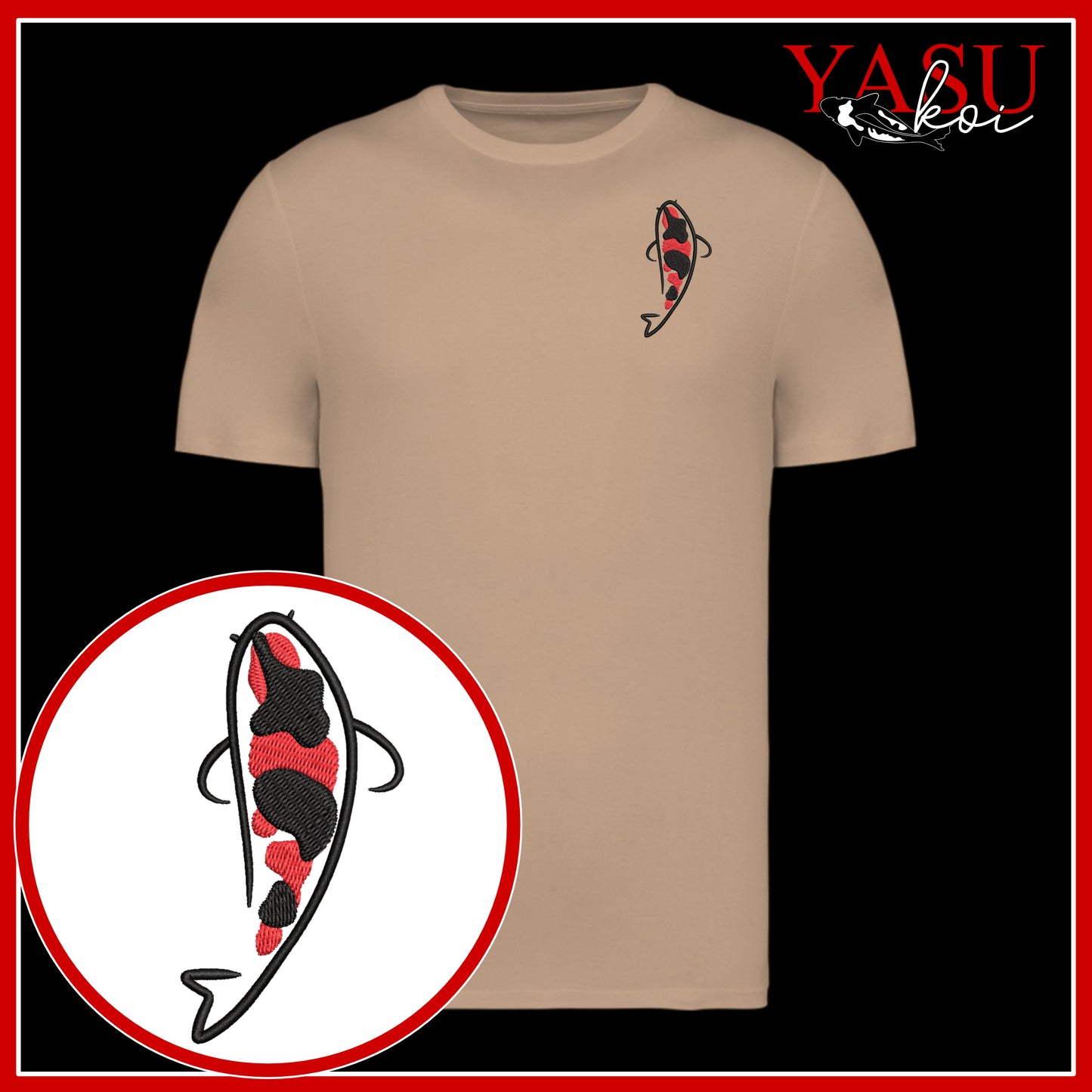 The Showa Embroidered Spell Organic T-Shirt