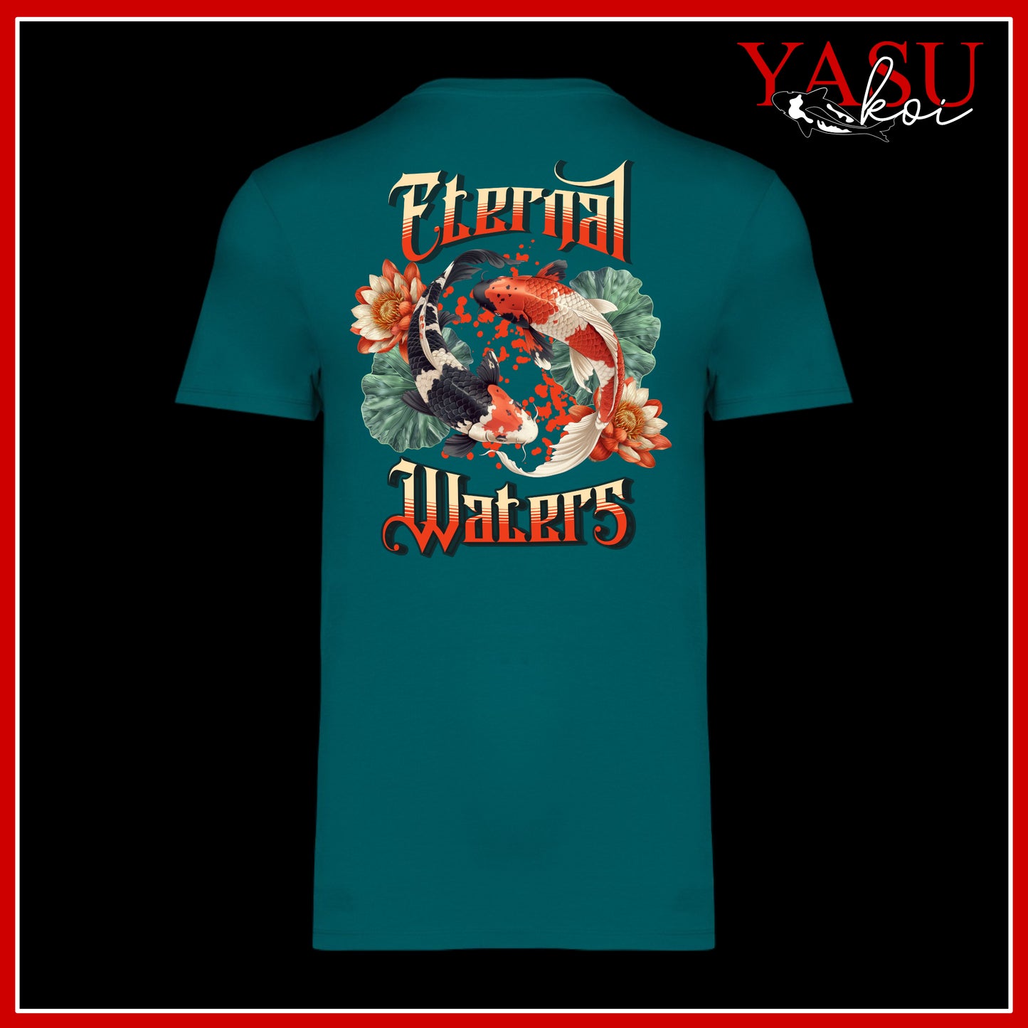 "The Back Page" Eternal Printed Organic Cotton T-Shirt
