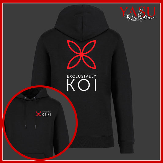 Black Exclusively Koi Hoodie