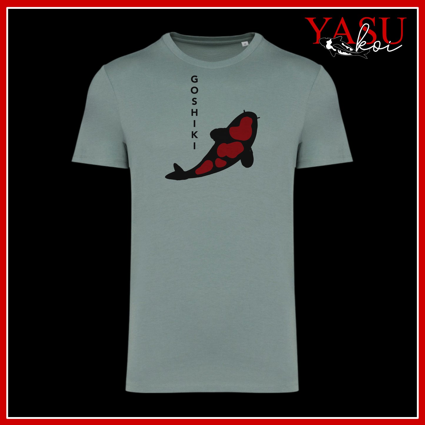 "Spell It" Goshiki Koi Organic Cotton Tshirt
