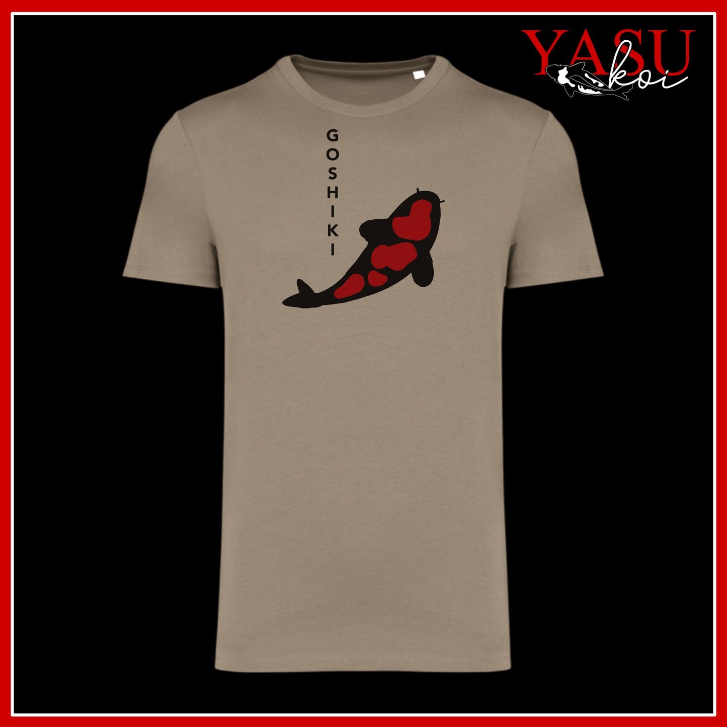 "Spell It" Goshiki Koi Organic Cotton Tshirt